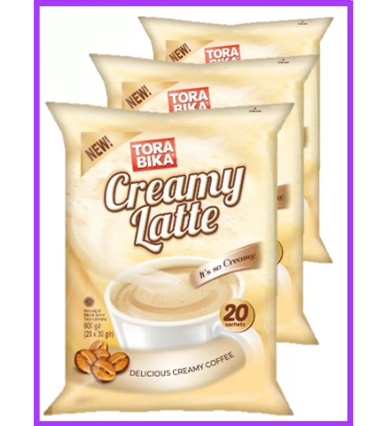 ToraBika Coffee 3 in 1 thorabica latte 3pcs*20 pack - Buy Online on GoSupps.com