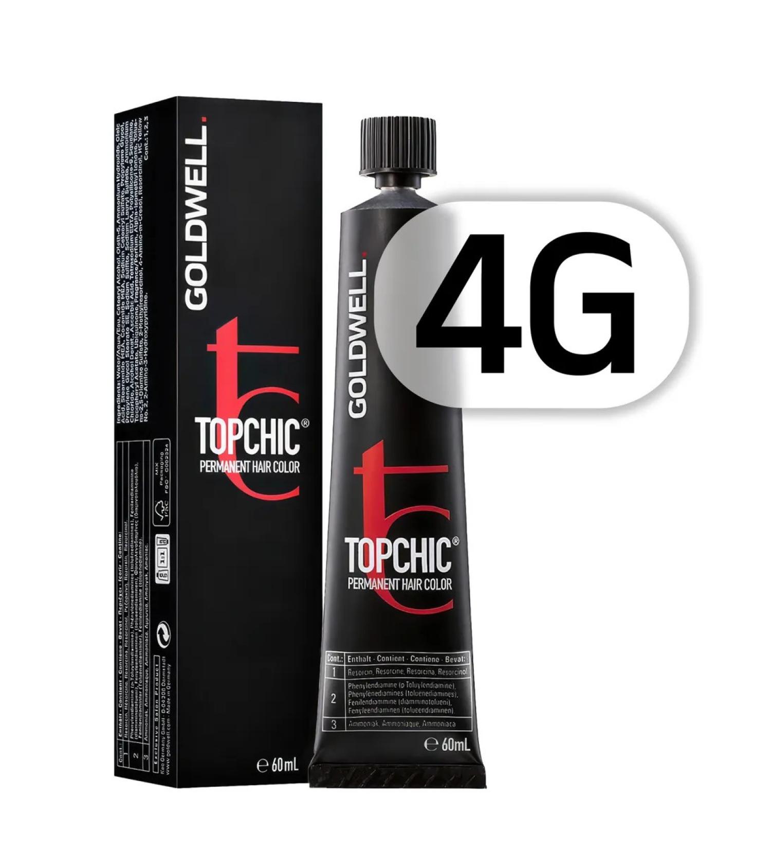 Goldwell Persistent hair cream for hair Topchic 4G 60 ml - Buy Online on GoSupps.com