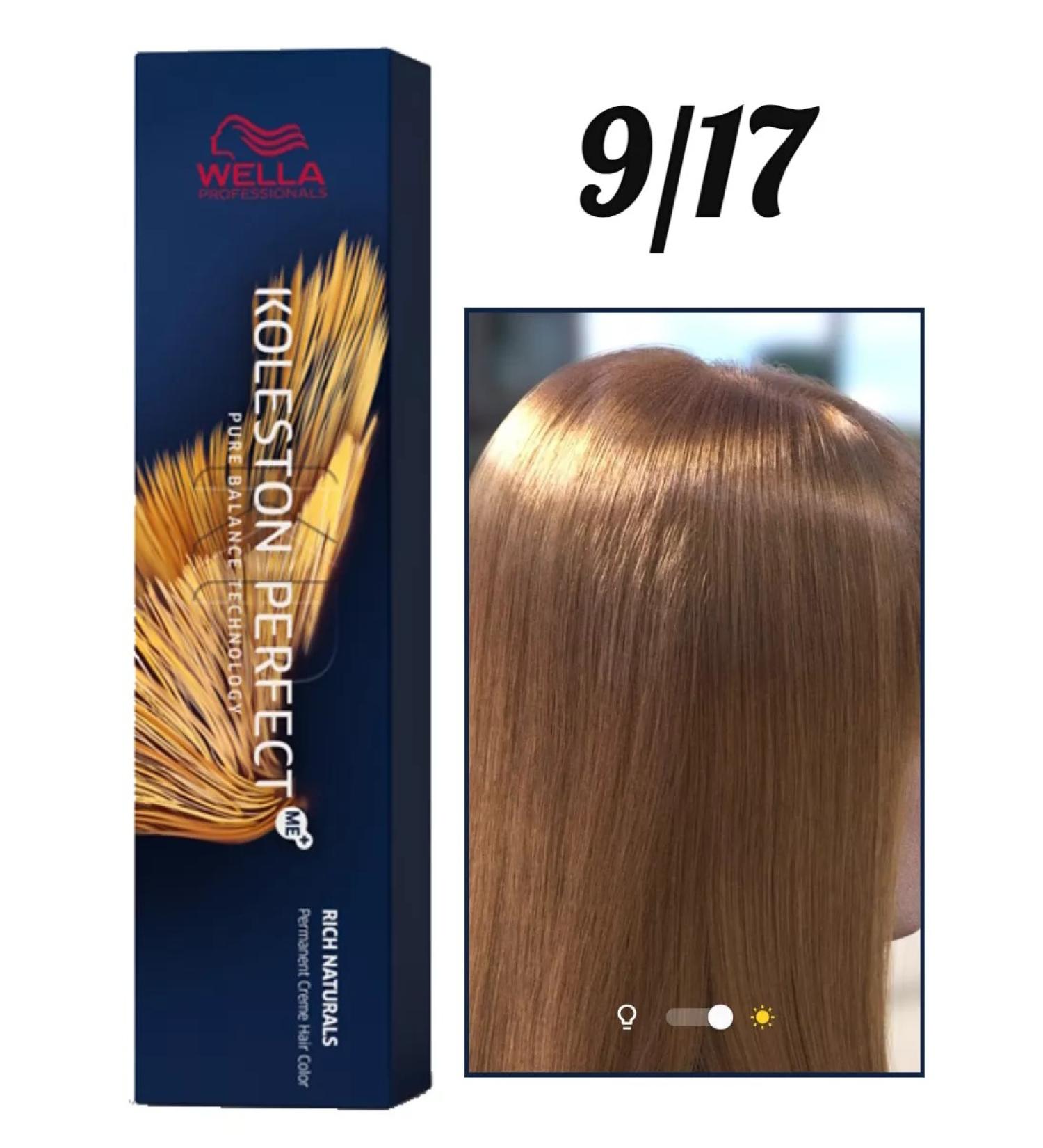 WELLA PROFESSIONALS Koleston Perfect 9 17 Vella Kolitone hair dye - Buy Online on GoSupps.com