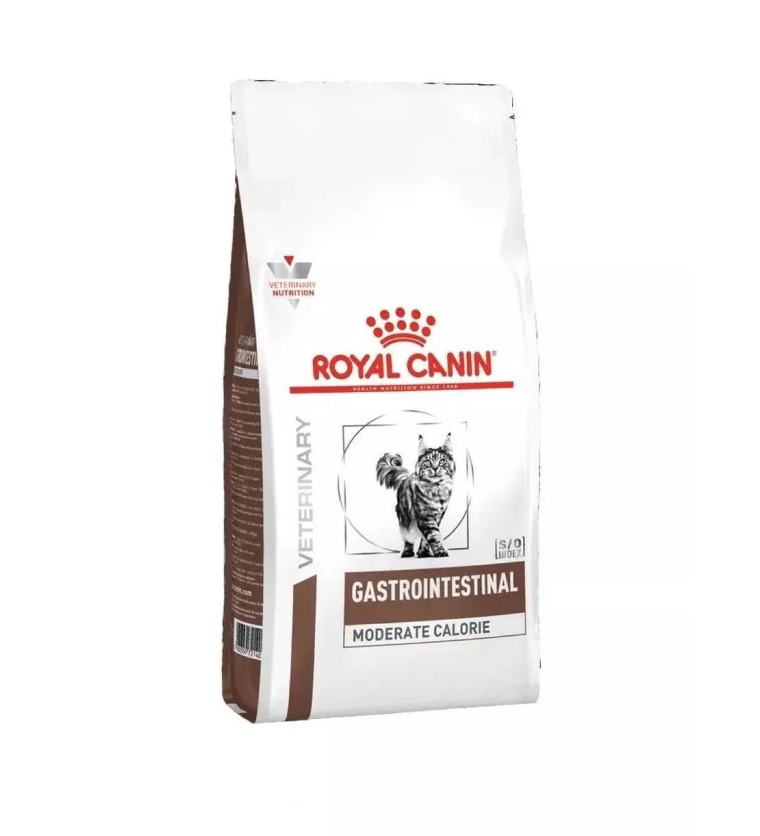 ROYAL CANIN GastroinTestinal Moderate Calorie for cats 2kg - Buy Online on GoSupps.com