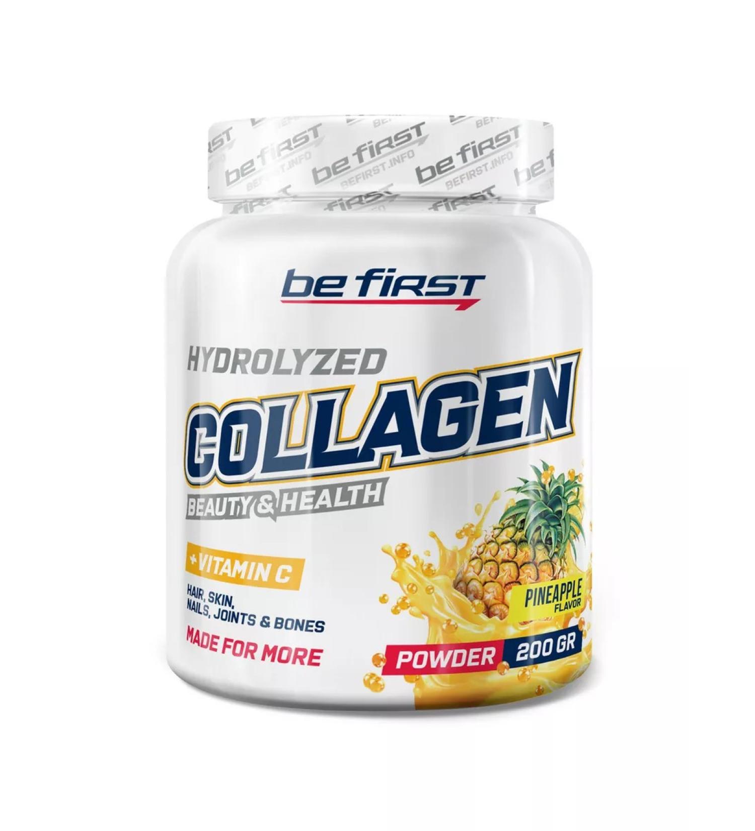 Be First Collagen vitamin C powder pineapple 200g