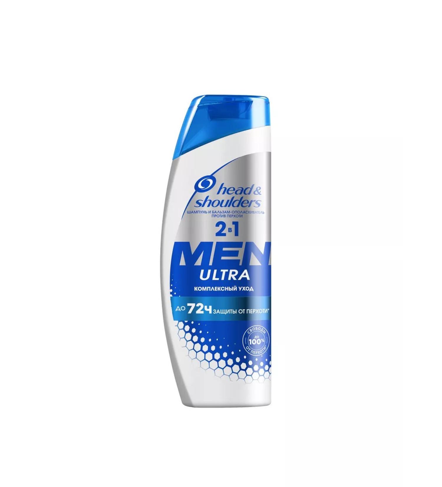 Head&Shoulders Shampoo+Balm-Polayer 2V1 "Complex Care" 400ml - Buy Online on GoSupps.com
