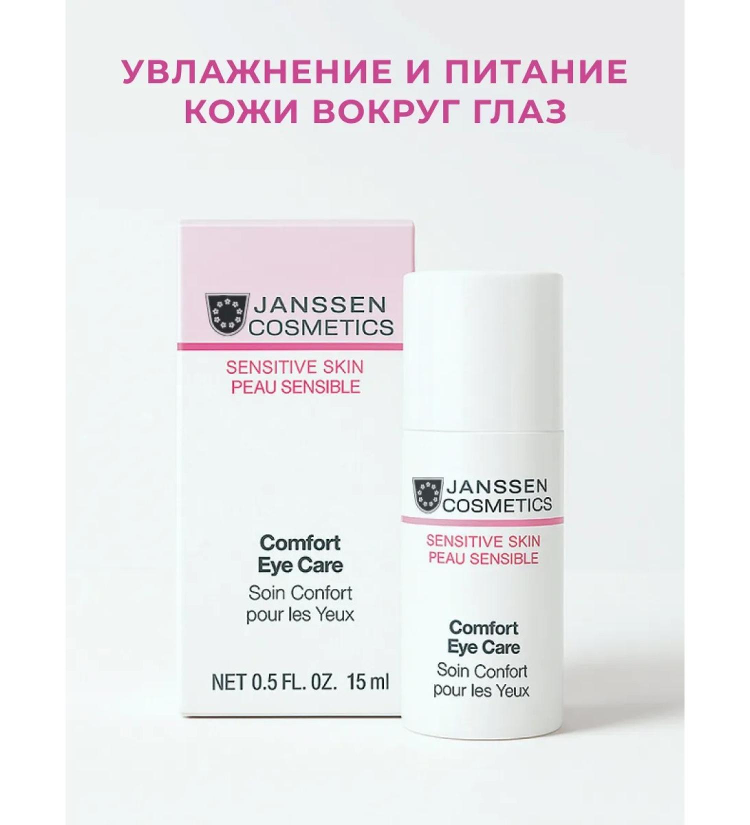 Janssen Cosmetics Moisturizing eye cream from edema and wrinkles 15 ml - Buy Online on GoSupps.com