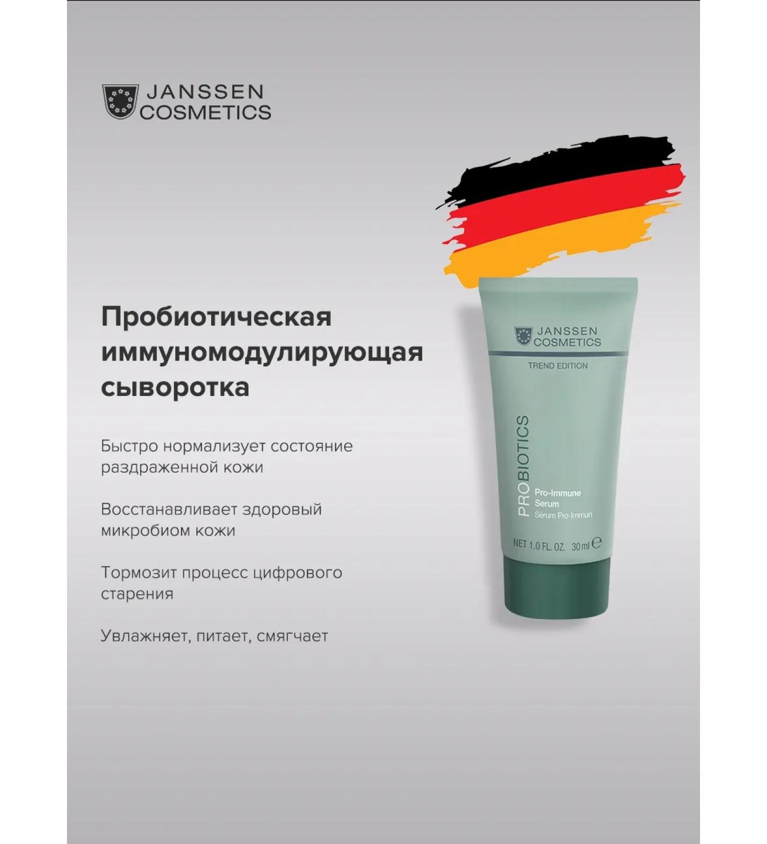 Janssen Cosmetics Anti -aging serum for the face is restored 30 ml - Buy Online on GoSupps.com