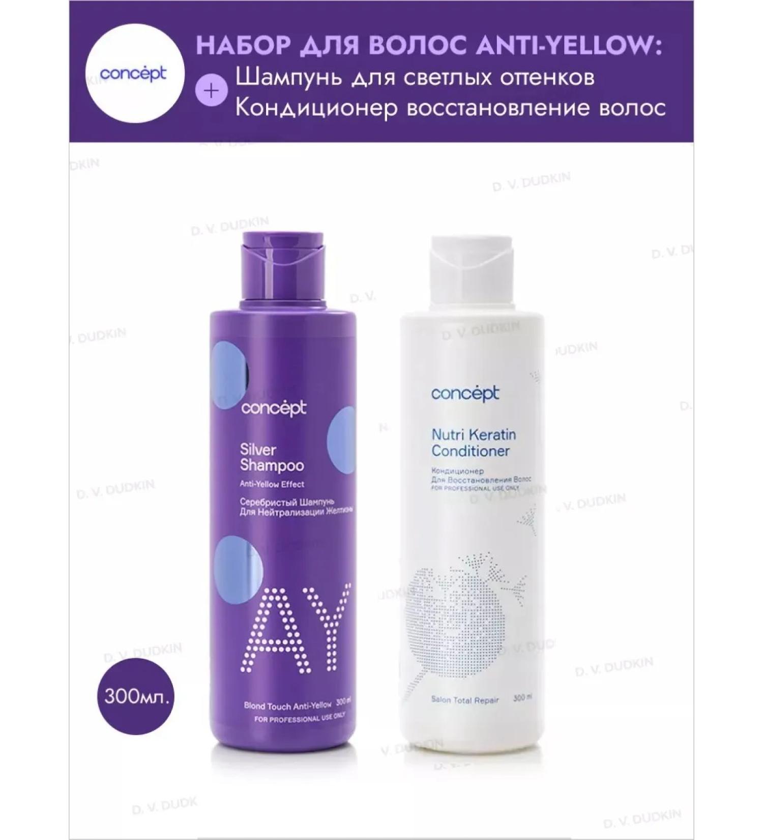 Concept Silver shampoo and air conditioning for hair restoration - Buy Online on GoSupps.com