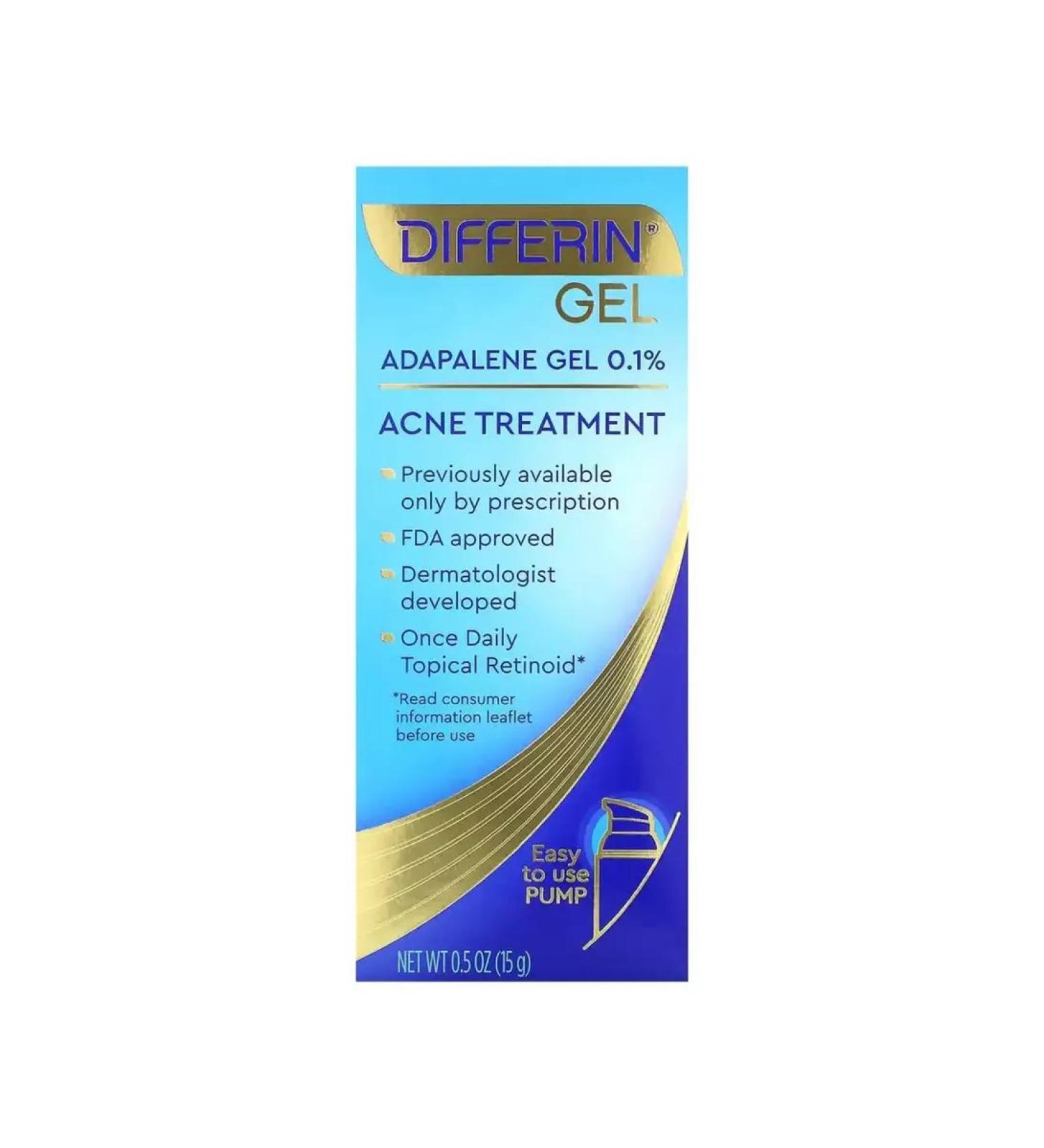 Differin Acne remedy (acne) 15 g - Buy Online on GoSupps.com