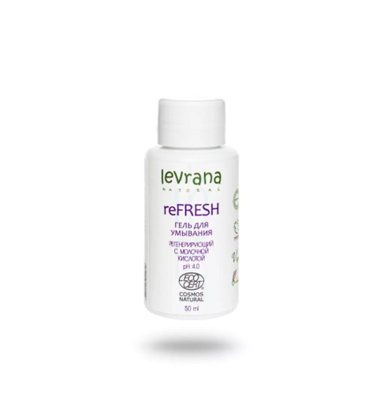 levrana Refresh washing gel regenerating pH 4.0 50 ml