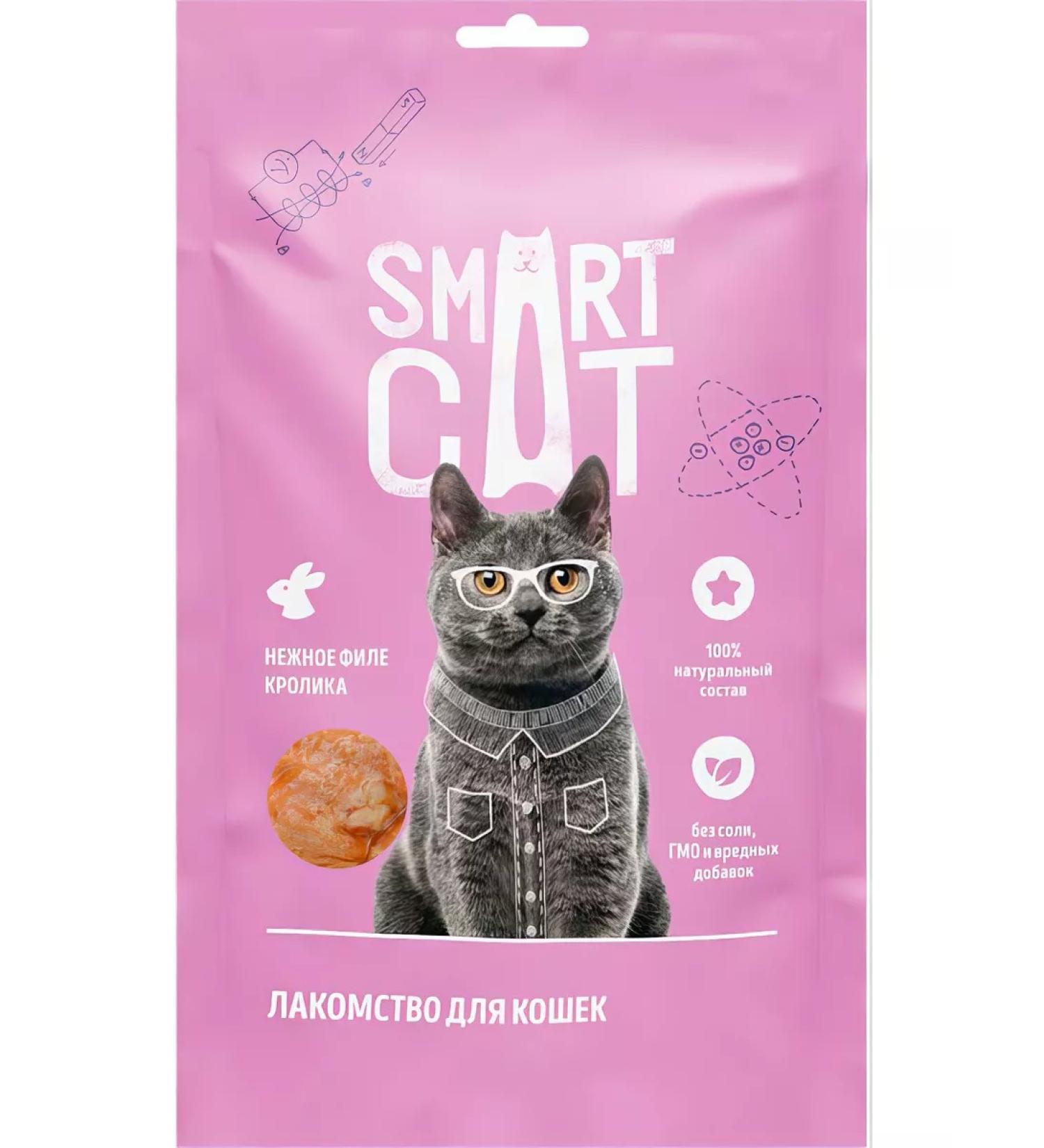 Smart Cat Cat a treat a delicate rabbit fillet 25 g - Buy Online on GoSupps.com
