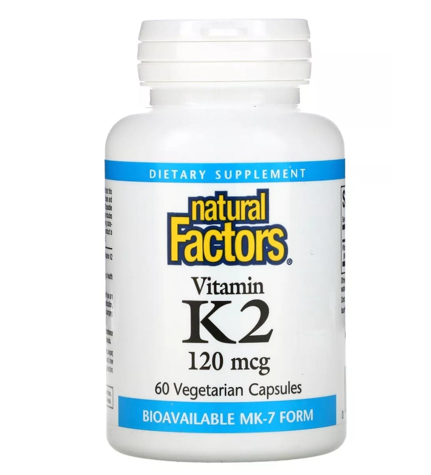 Natural Factors Vitamin K2 Vitamin K2