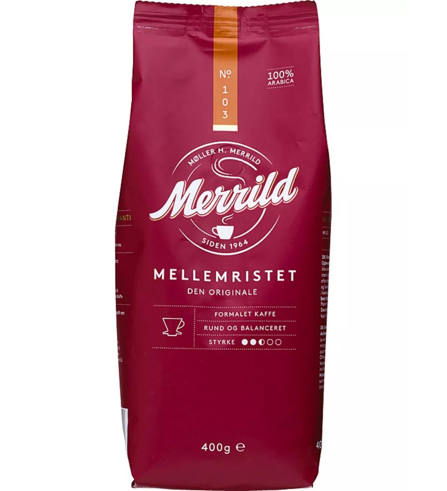Merrild Coffee ground Merrilld # 103 400g