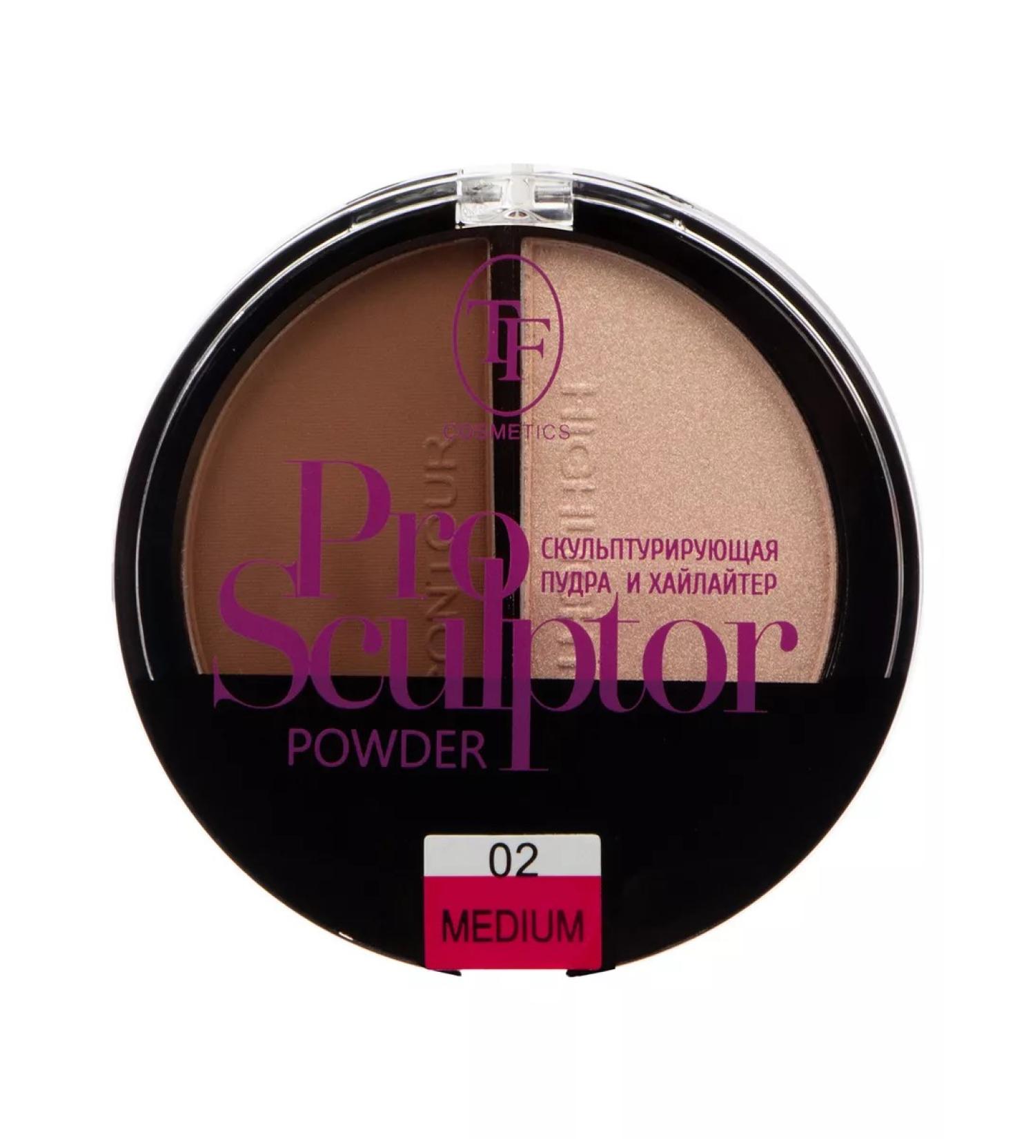 TF Cosmetics Facial powder sculptor Pro Sculptor Powder tone 02 Medium