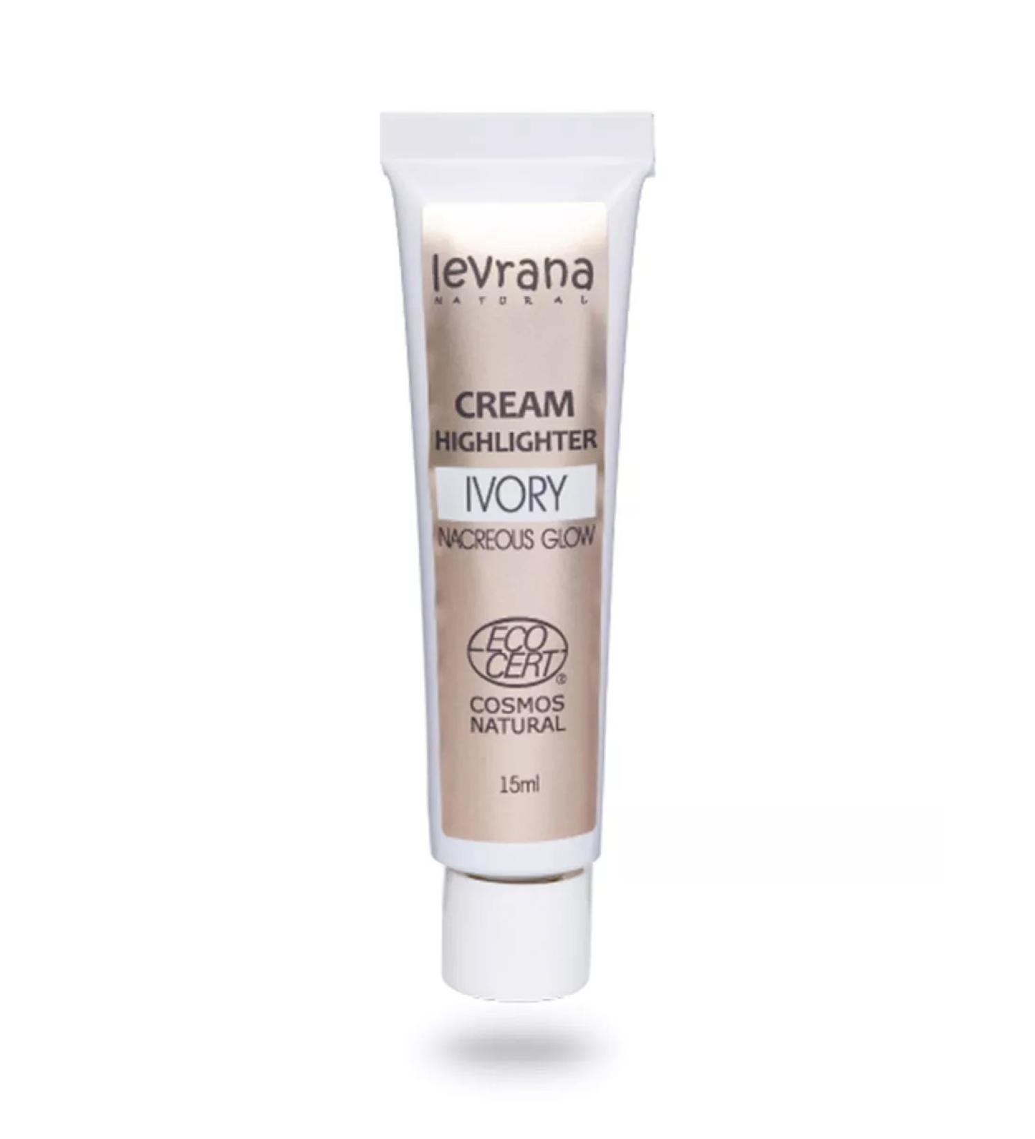 levrana Highlighter Cream IVORY COISE with Soft Focus effect 15 ml