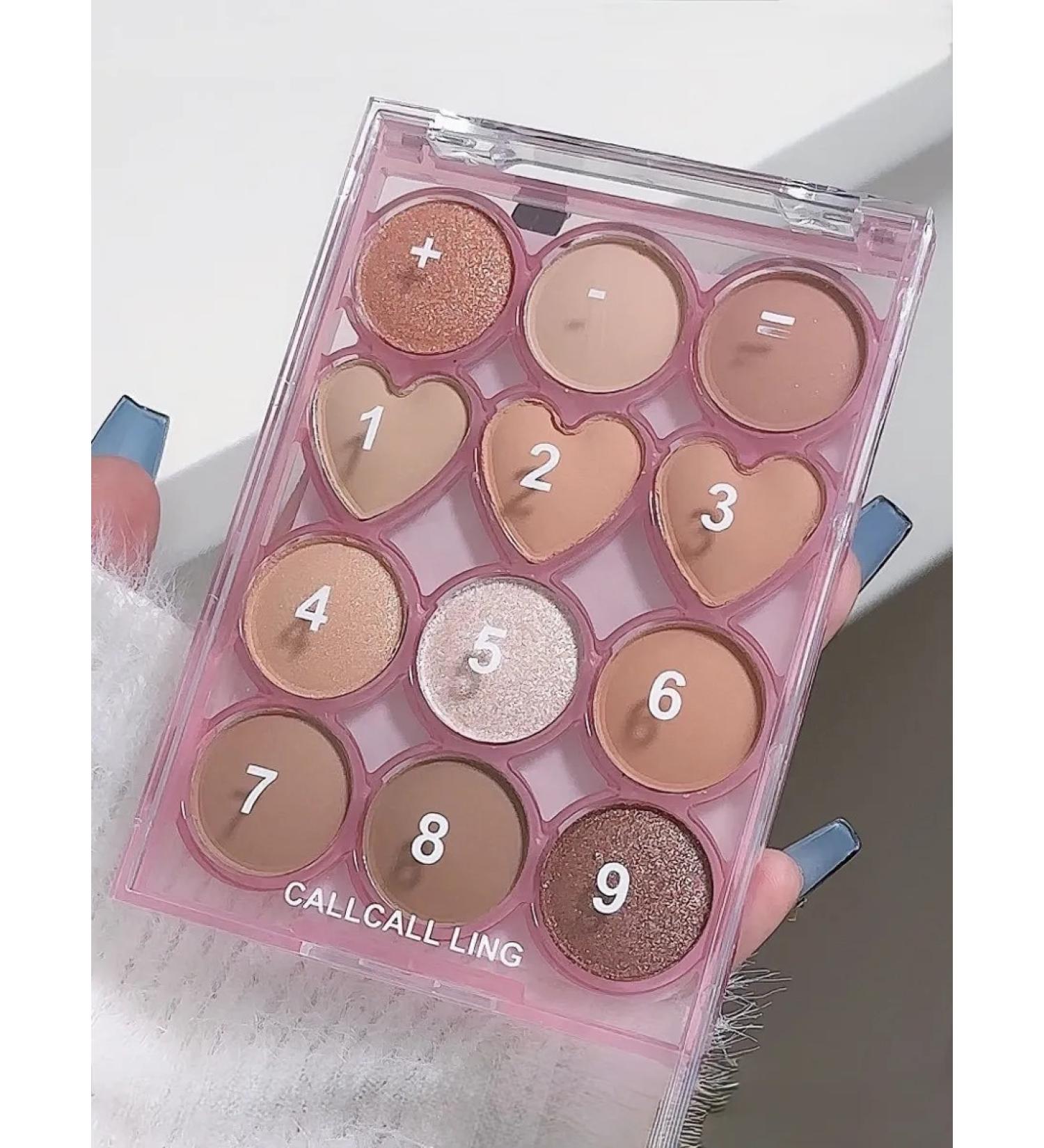 Beautiful detail Feature shadows palette nude matte satin - Buy Online on GoSupps.com