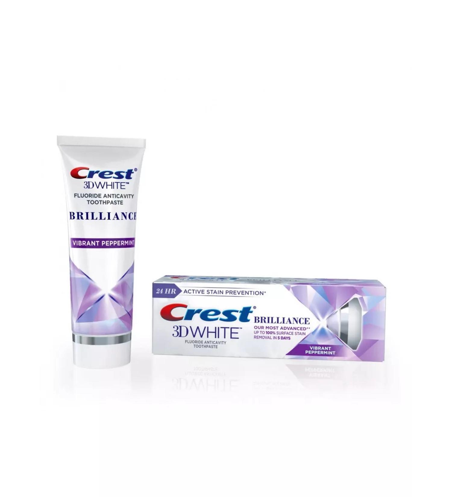 CREST 3D White brilliance whitening toothpaste - Buy Online on GoSupps.com