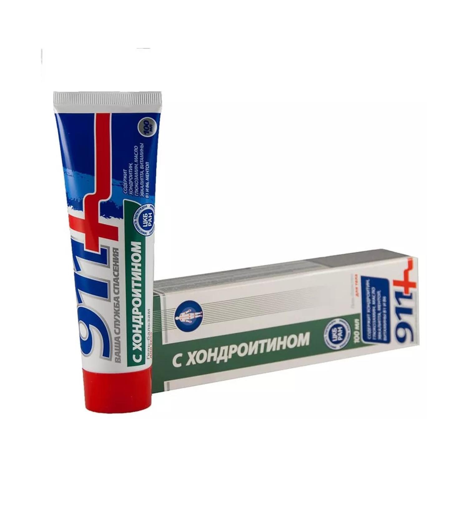 Gel-balsam 911 for joints with chondroitin 100ml