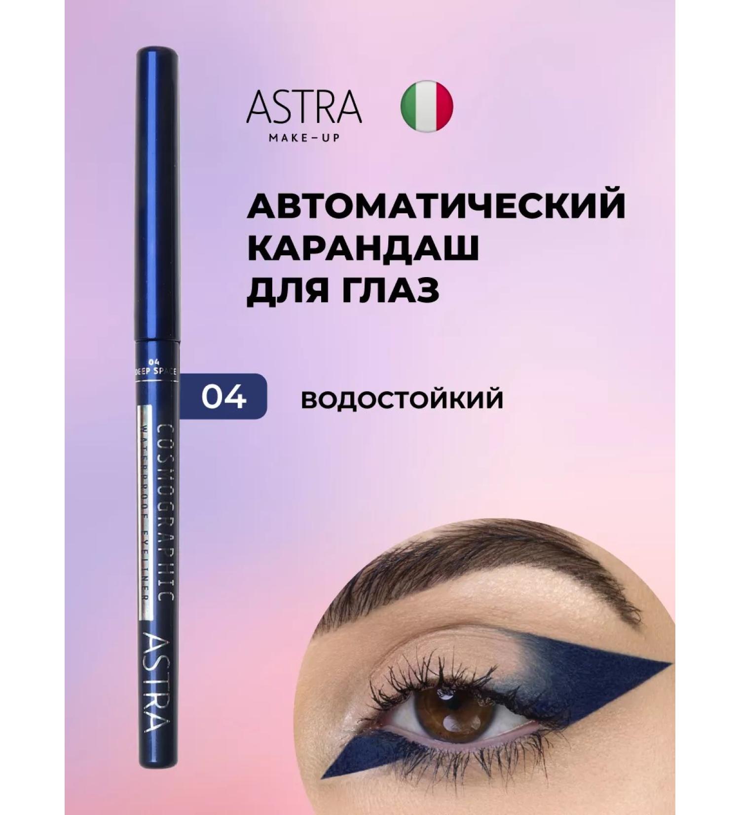 Astra Make-Up Eye pencil blue waterproof automatic - Buy Online on GoSupps.com