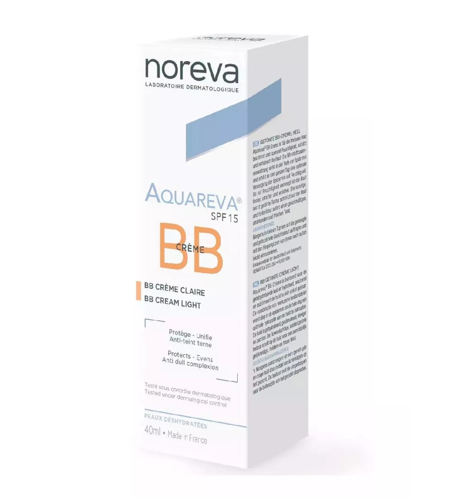 noreva Moisturizing BB-cream SPF15 light tone - Buy Online on GoSupps.com