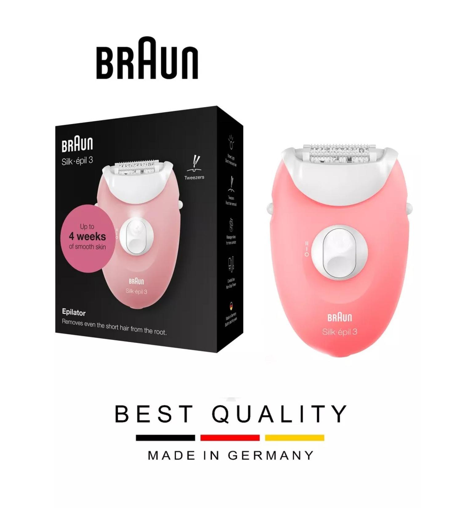 Braun Compact electric epilator from the network and bikini network - Buy Online on GoSupps.com