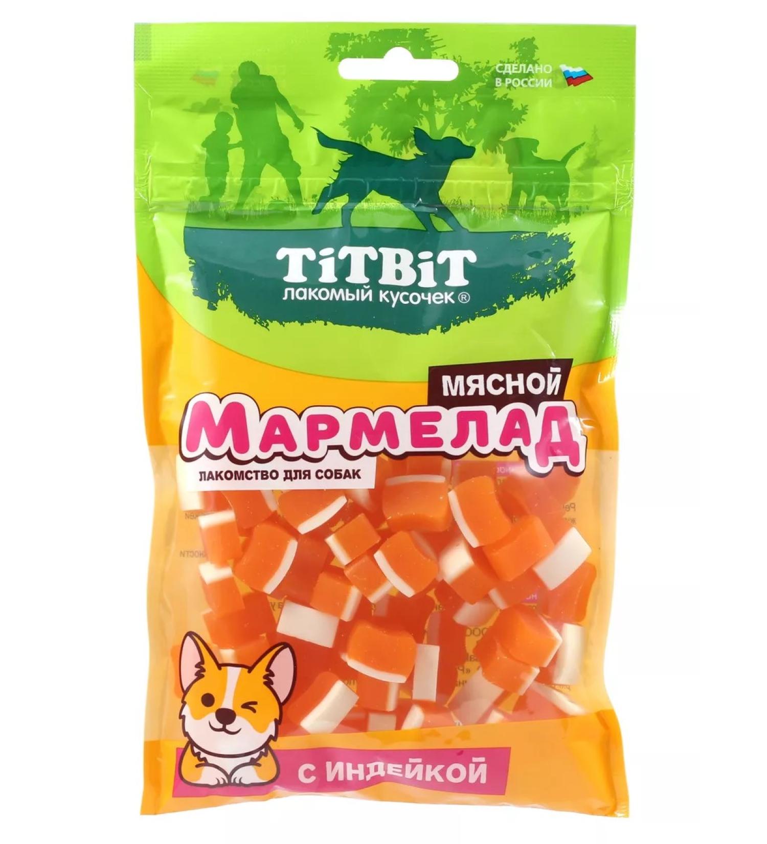 Titbit Marmalade meat with a turkey 120g