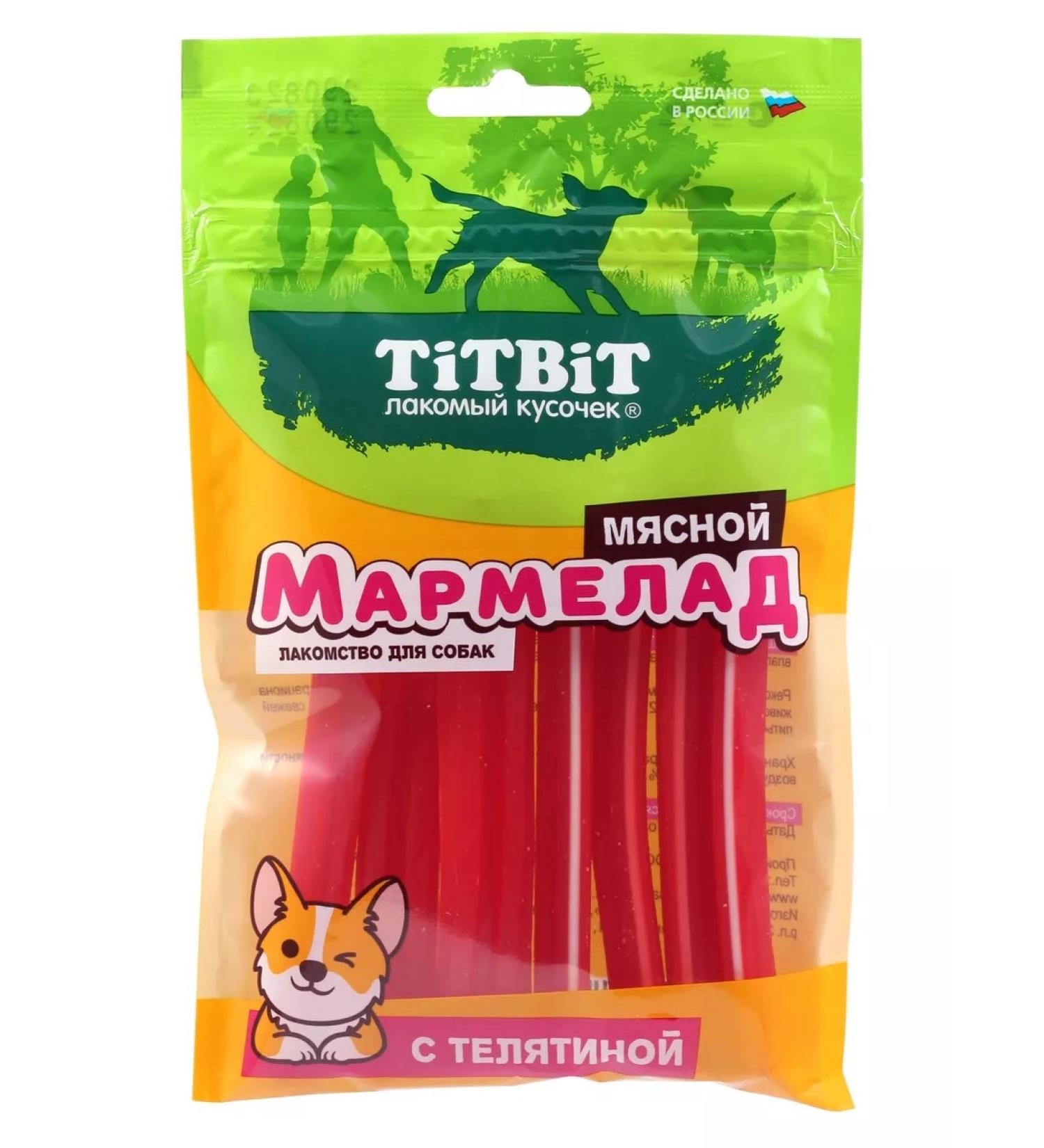 Titbit Marmalade meat with a veal of 120g