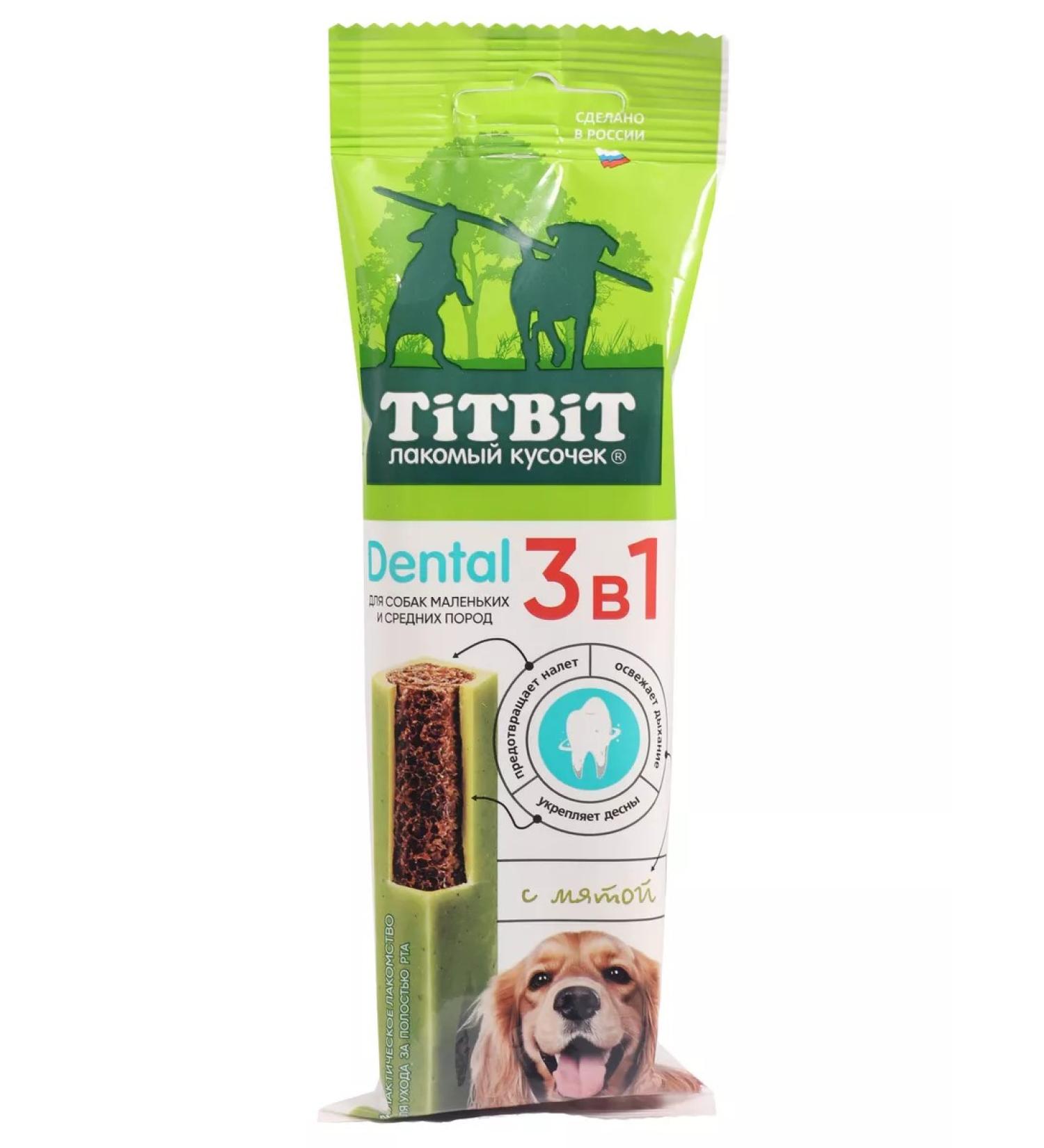 Titbit Dental 3V1 with mint 110g