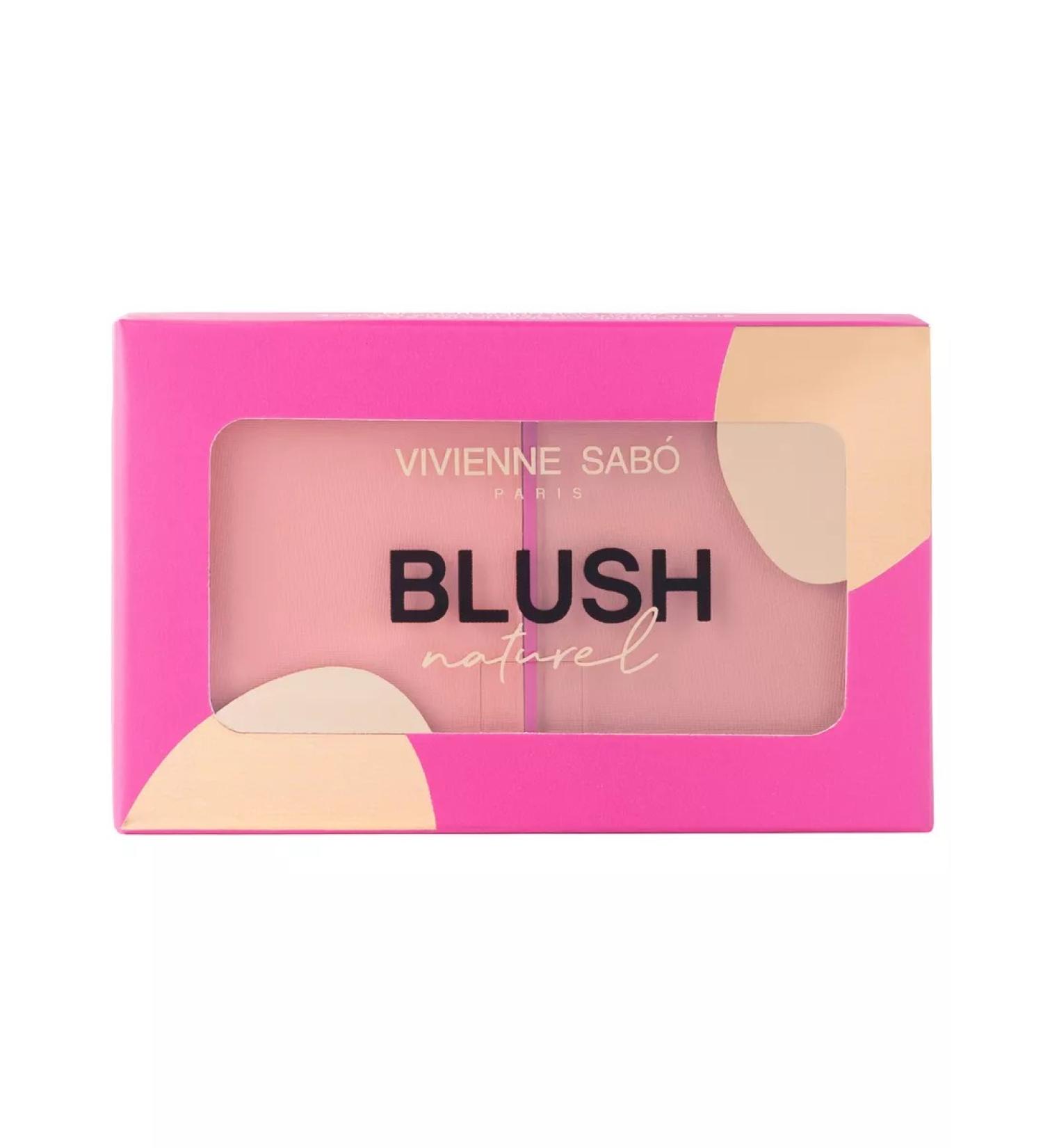 VIVIENNE SABO Face blush Dry double Naturel tone 01 pale pink - Buy Online on GoSupps.com