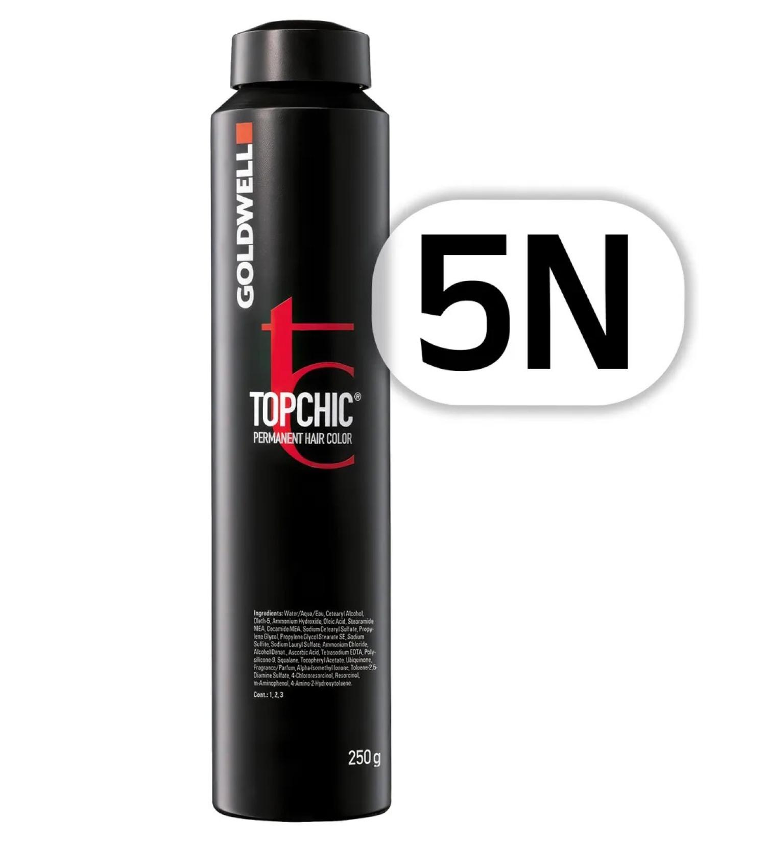 Goldwell Persistent hair cream in the Topchic 5n 250 ml cylinder - Buy Online on GoSupps.com