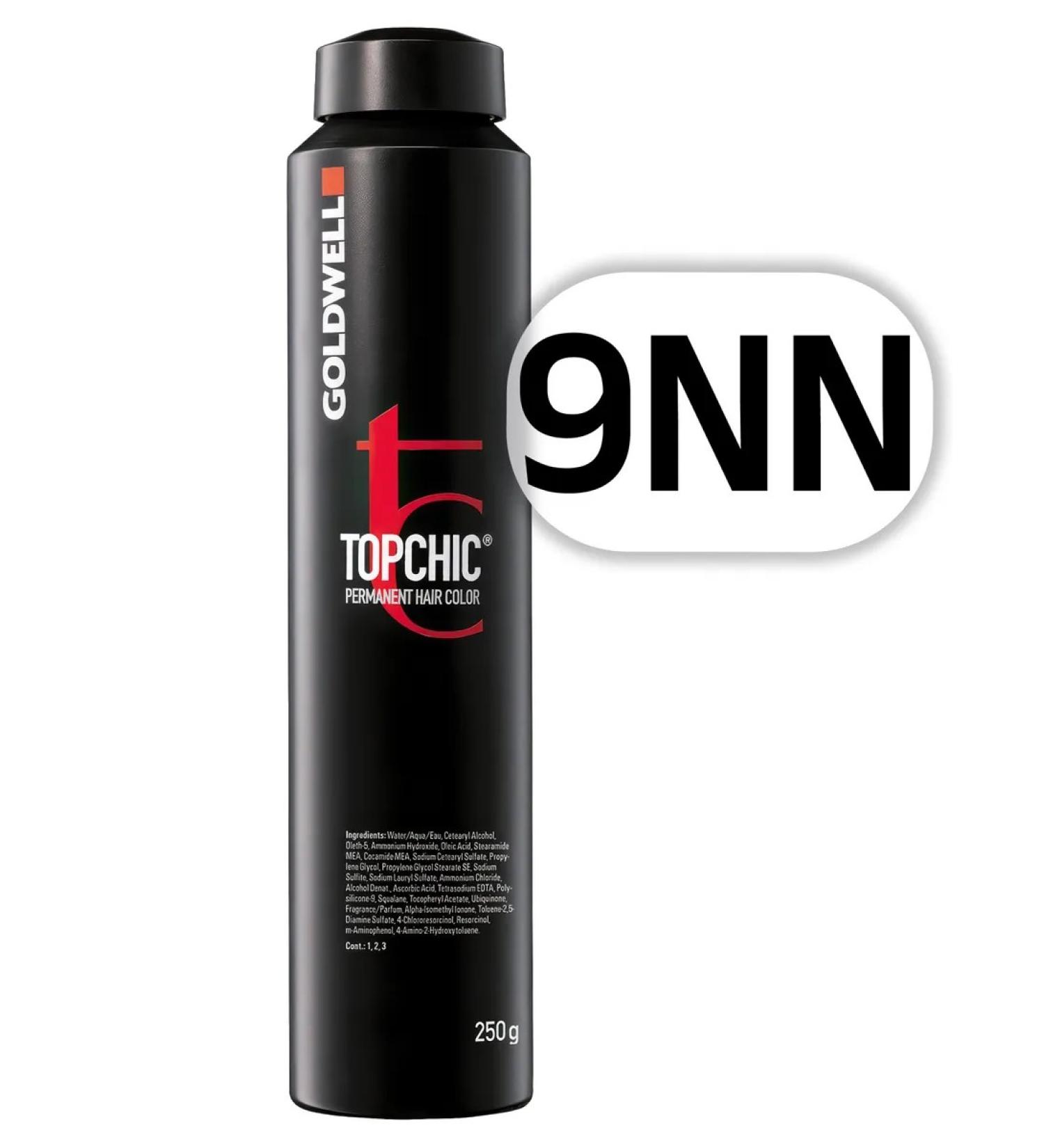 Goldwell Persistent hair cream in the Topchic 9nn 250 ml cylinder - Buy Online on GoSupps.com