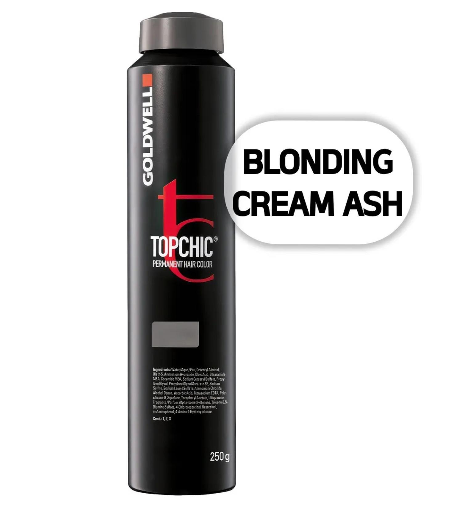 Goldwell Topchic Blonding Cream Ash Blonding Cream 250 ml - Buy Online on GoSupps.com