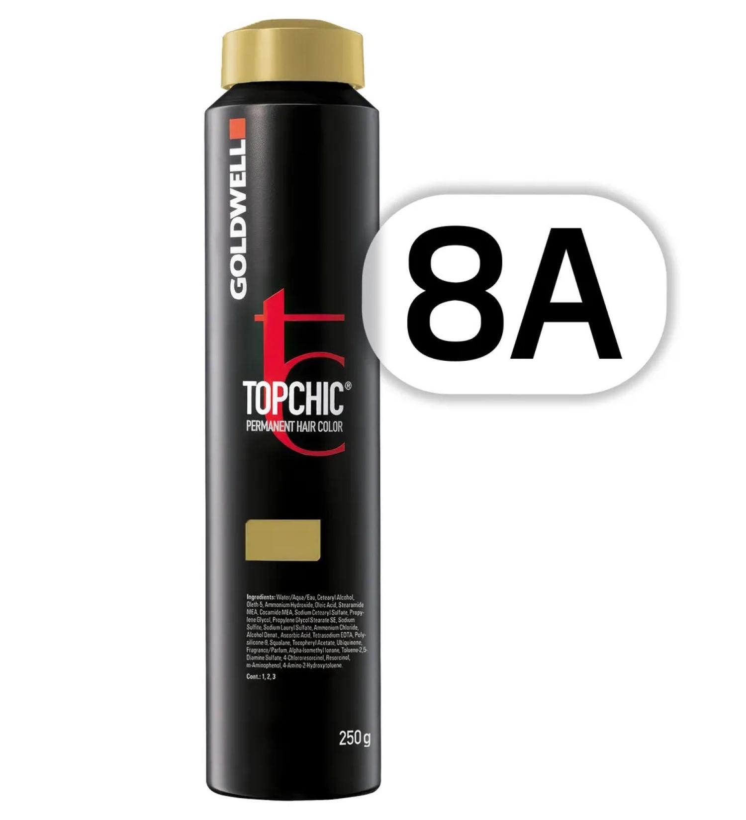 Goldwell Persistent hair cream in the Topchic 8a 250 ml cylinder - Buy Online on GoSupps.com