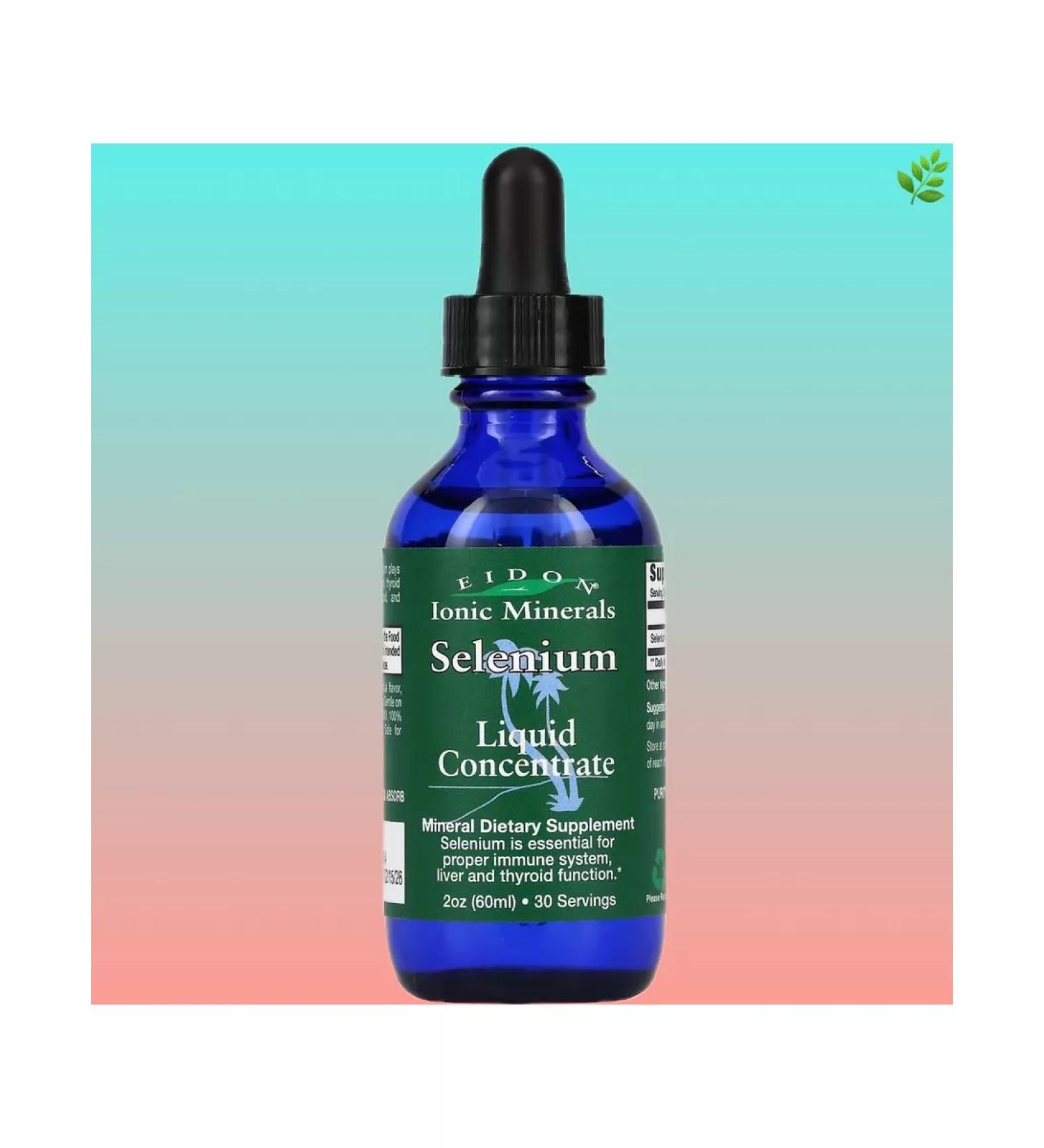 Eidon Mineral Supplements Selenium liquid concentrate 60 ml