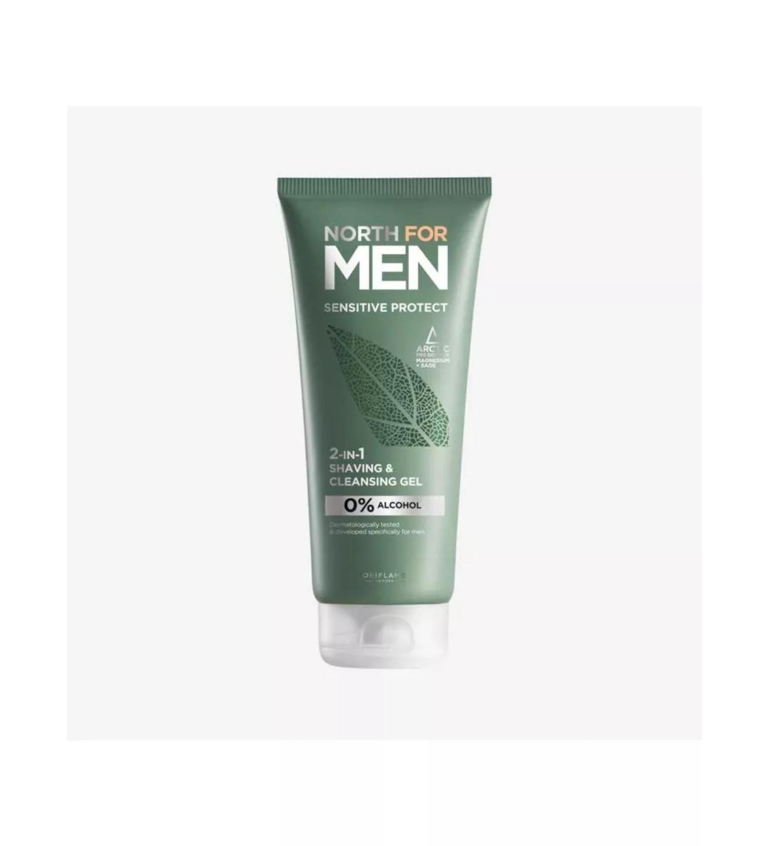 Oriflame Gel 2 in 1 for shaving and washing North for Men