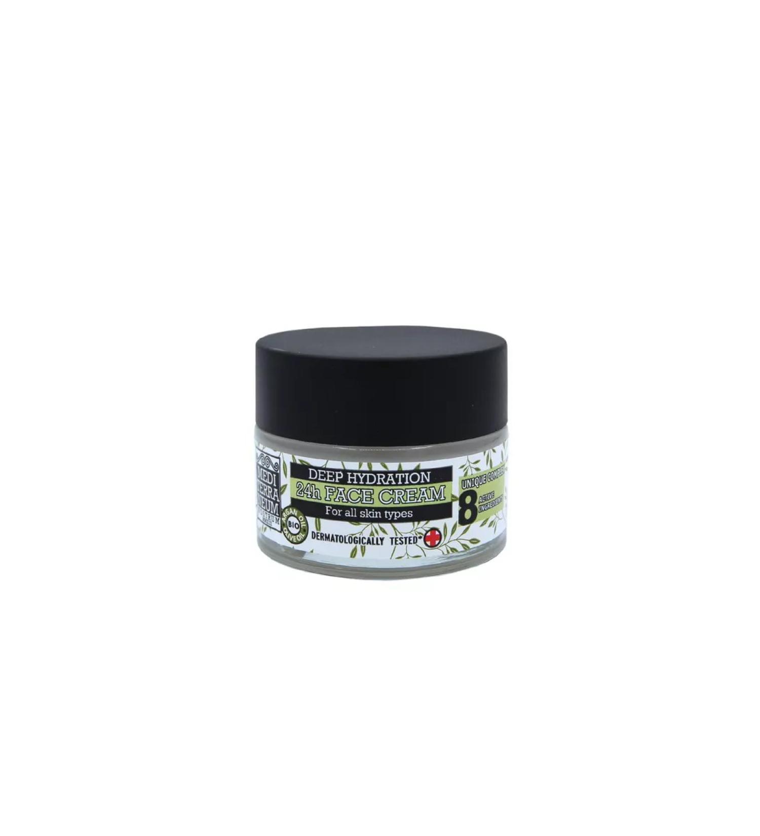 Mediterranean Cosmetics SA Facial cream 24x watch "Deep moisture"