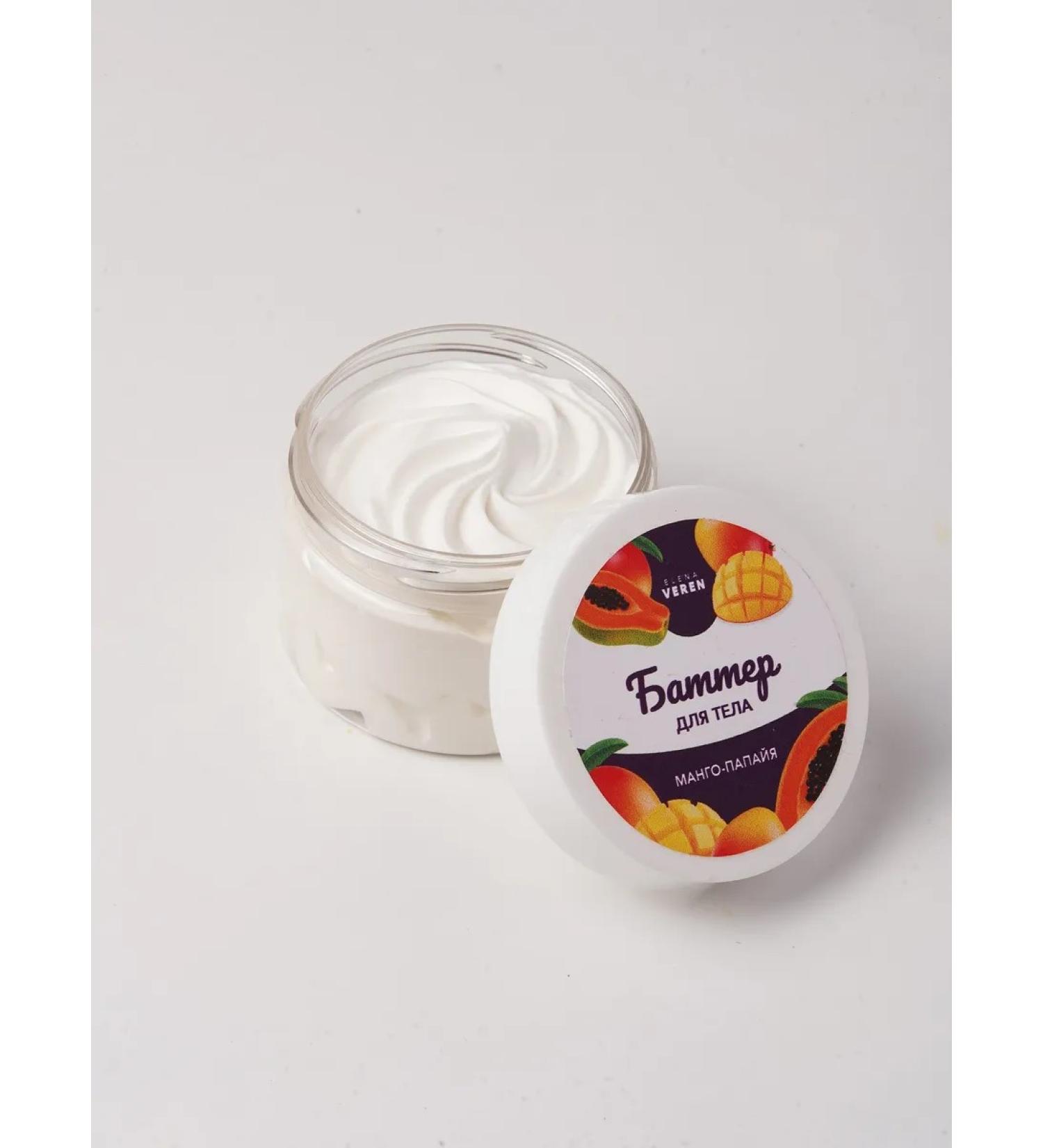Elena Veren Cream Batter for Body Moisturizing Papaya Nourishing Manga - Buy Online on GoSupps.com
