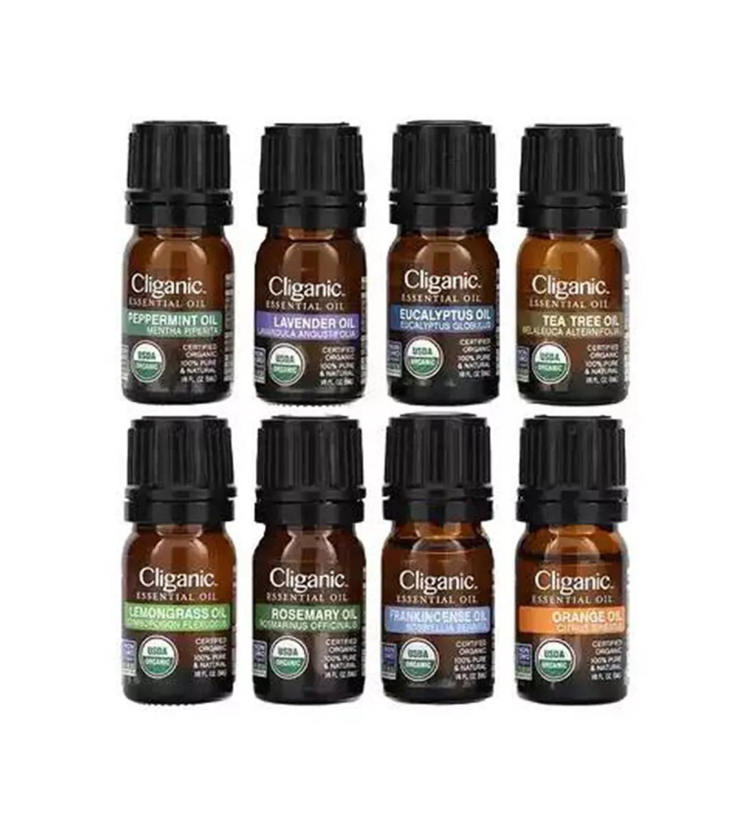 Cliganic Set for aromatherapy 8 bottles - Buy Online on GoSupps.com