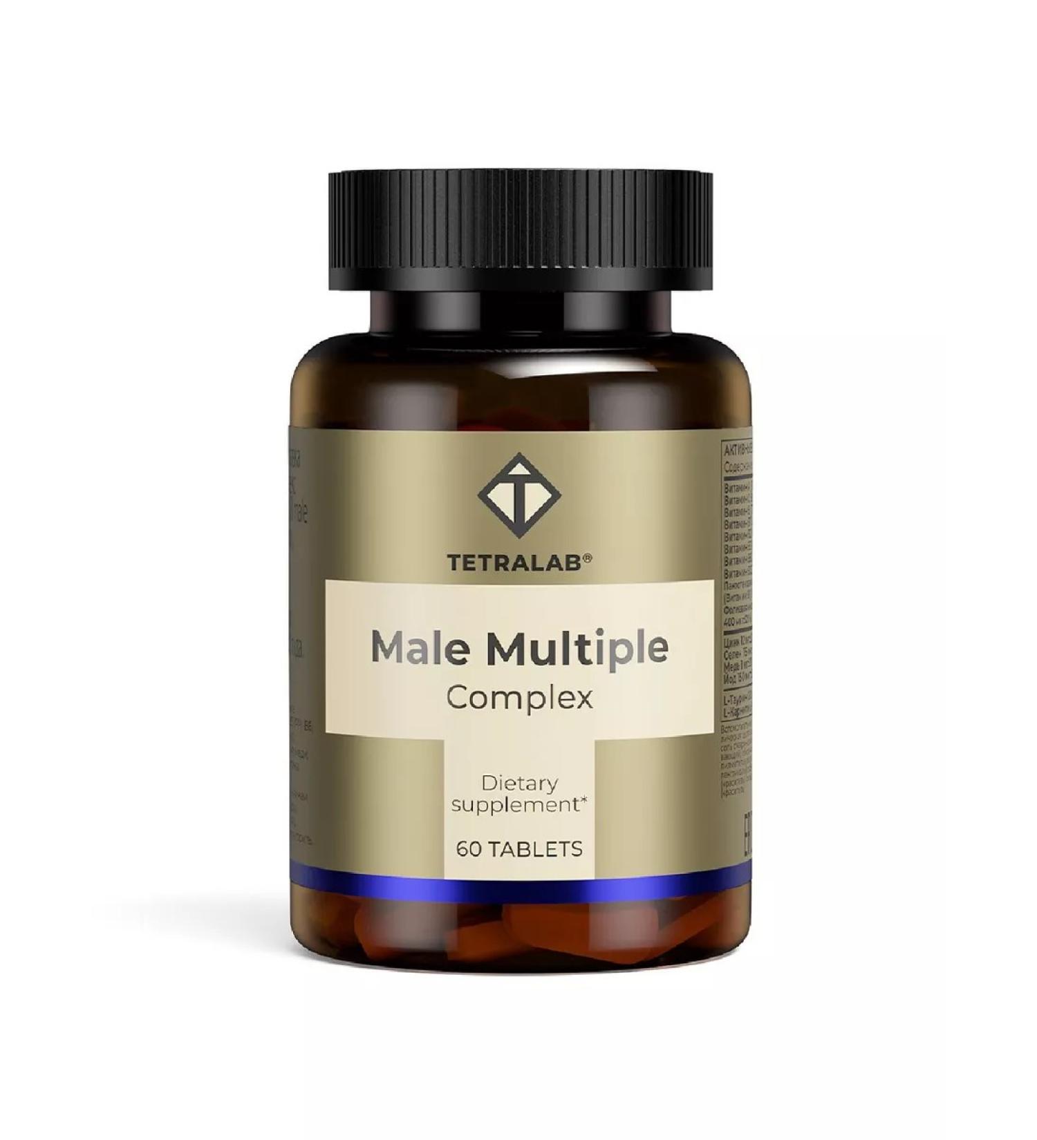 TETRALAB Vitamin complex for men 60 tab - Buy Online on GoSupps.com