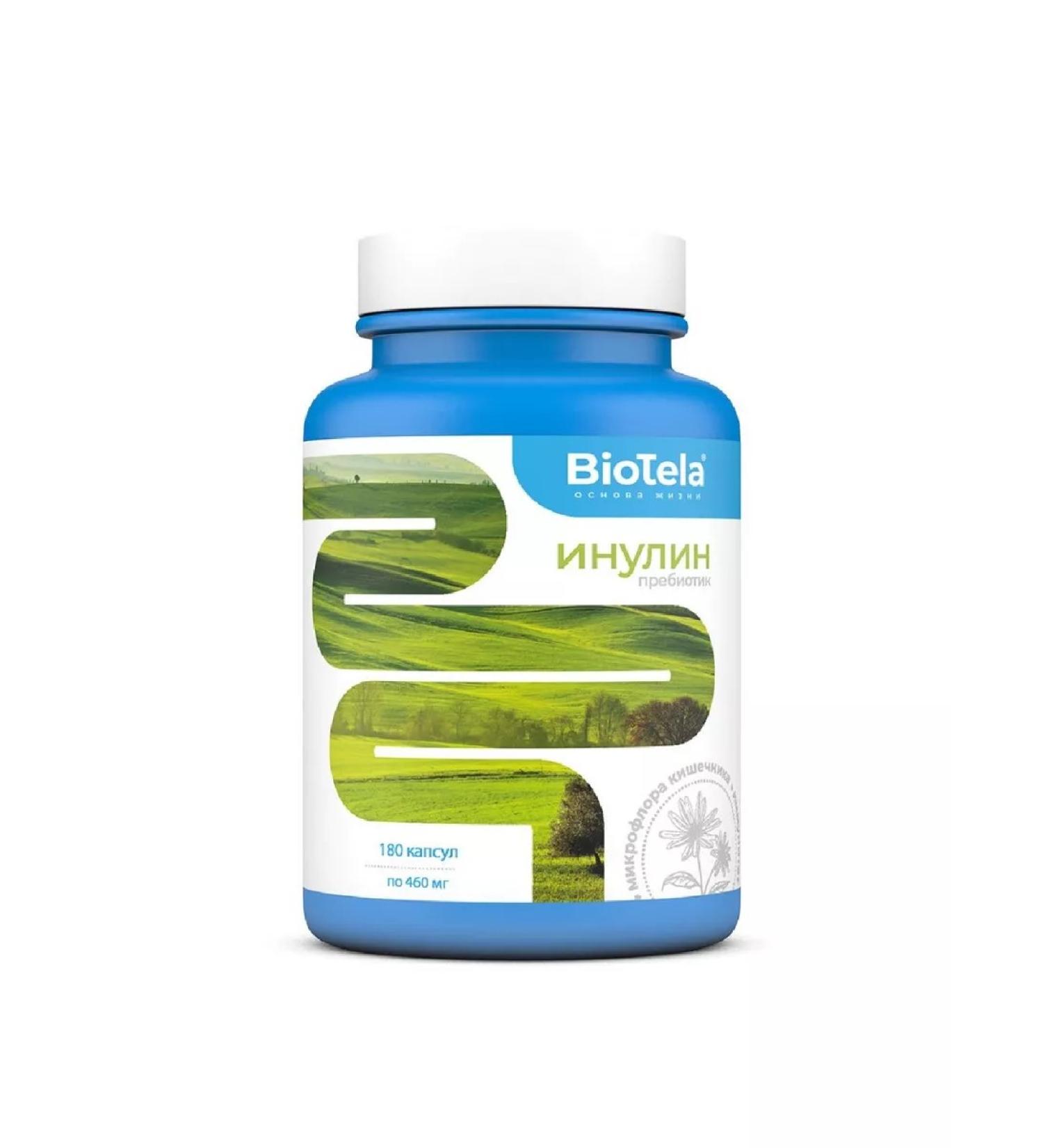 BioTela Prebiotic inulin 180 capsules - Buy Online on GoSupps.com