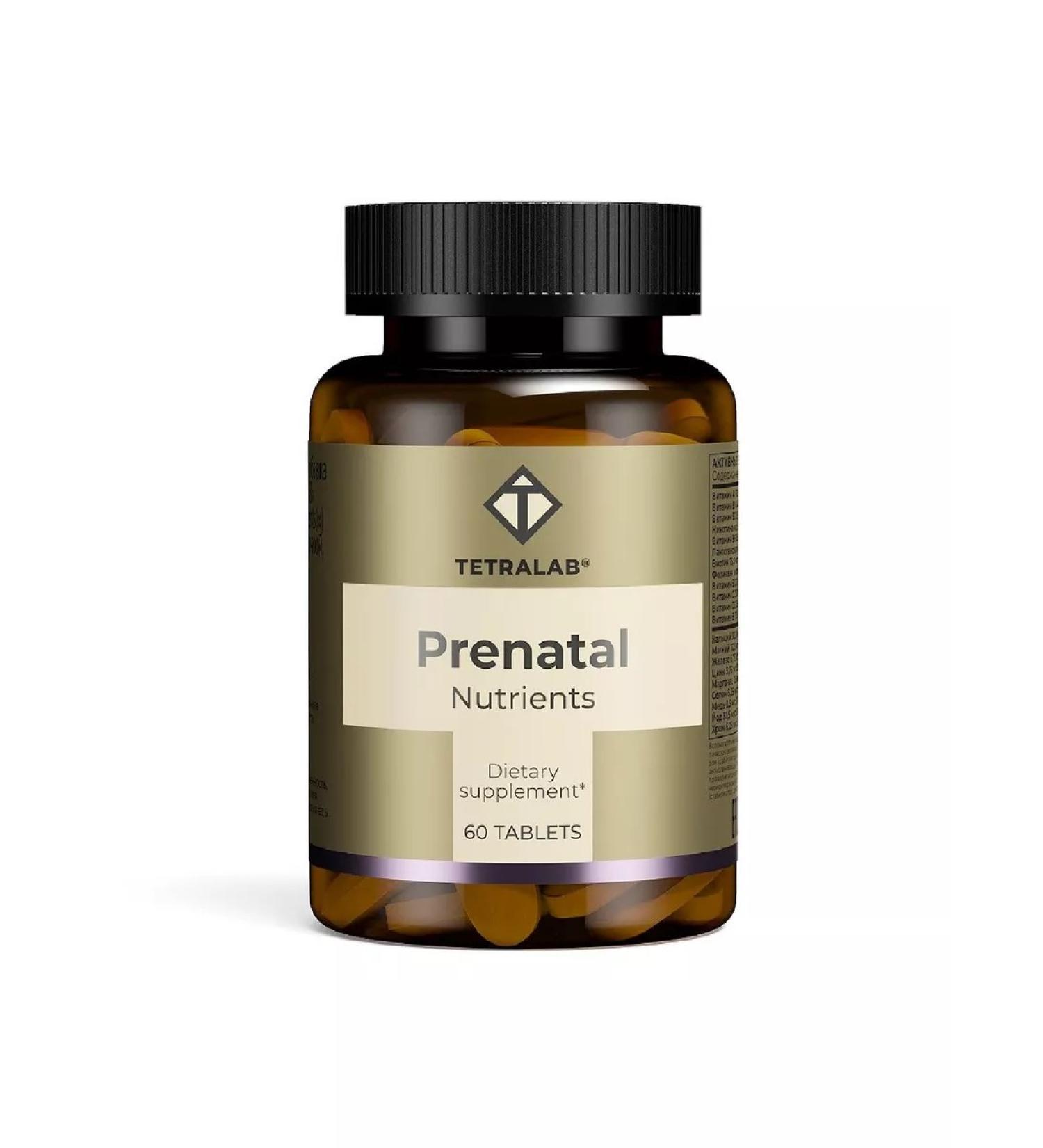 TETRALAB Prenatal complex for pregnant women 60 tab - Buy Online on GoSupps.com
