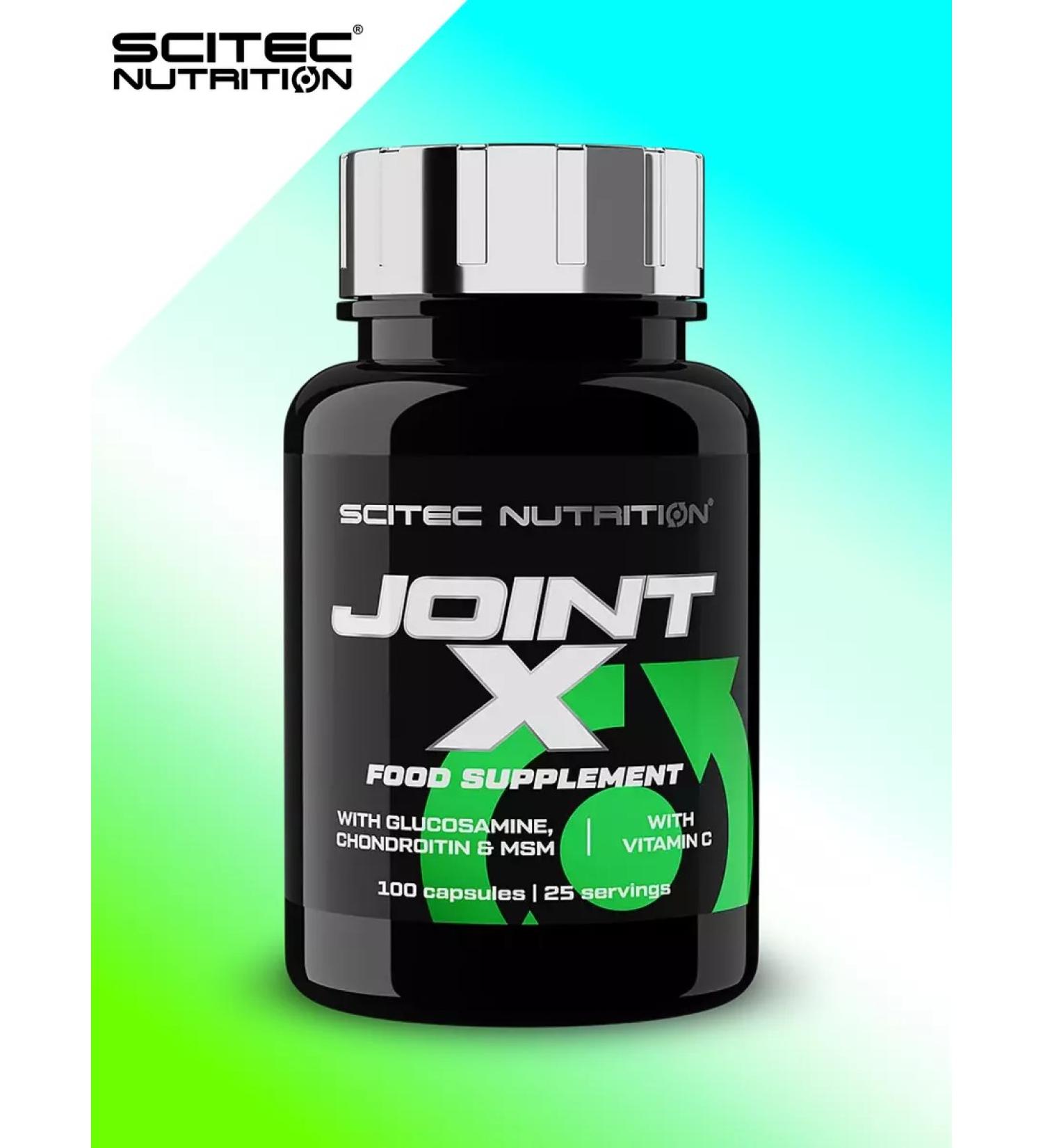Scitec Nutrition Joint-X Glucosamine chondroitin MSM vitamin C 100 capsules