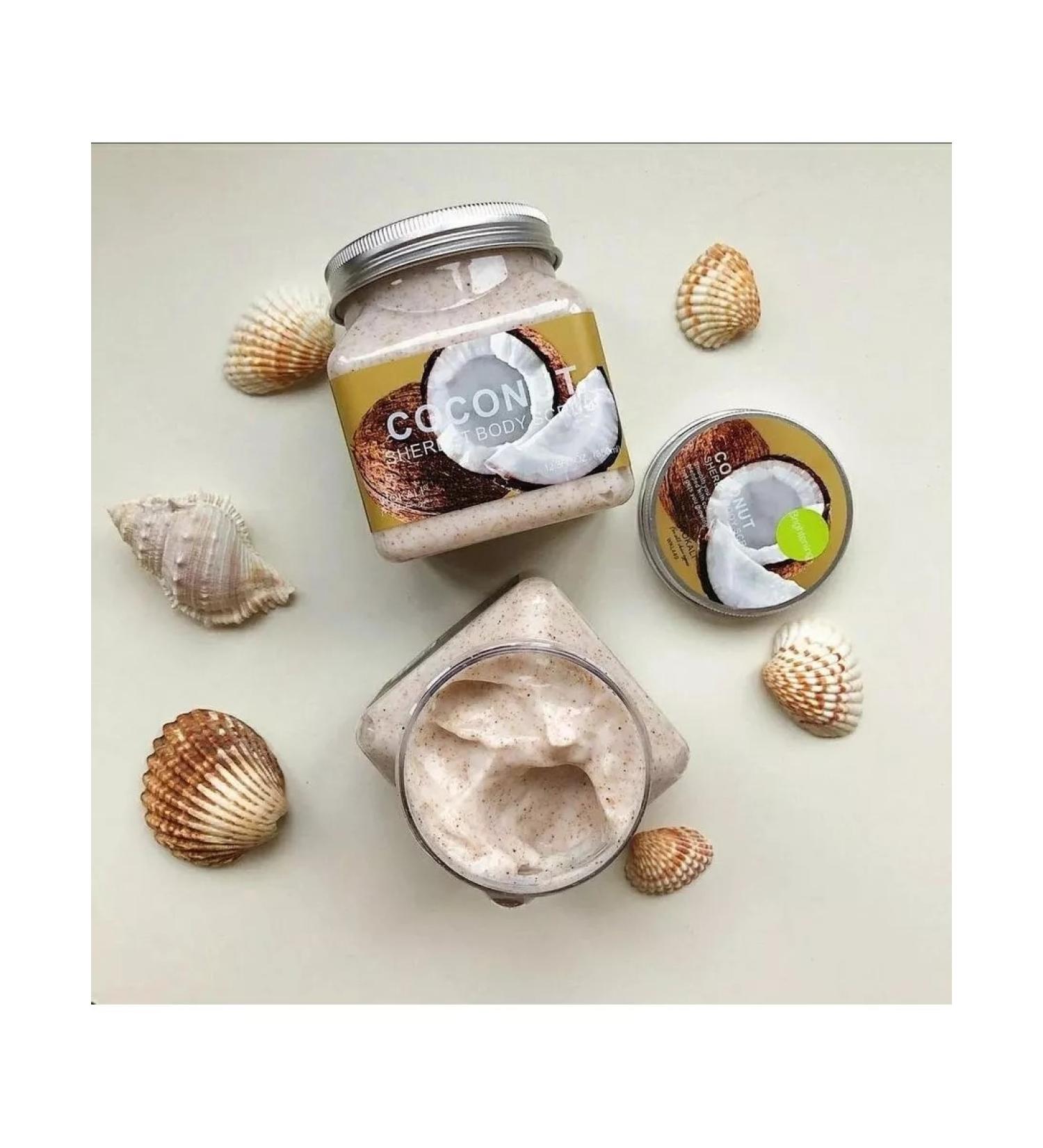 Wokali body scrub with coconut