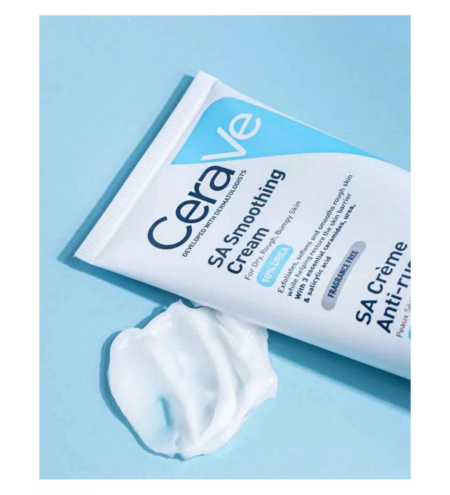 CeraVe Moisturizing face cream SA Smoothing Cream - Buy Online on GoSupps.com