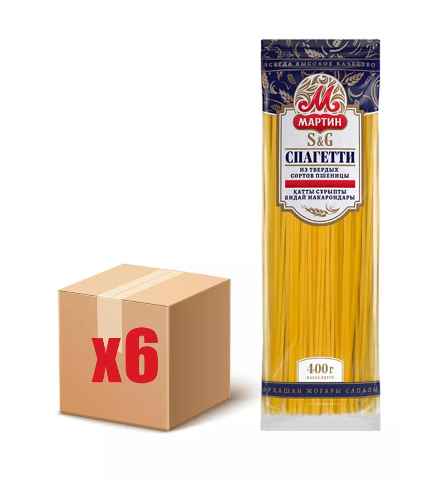 FROM MARTIN Spaghetti 400g x 6pcs - Buy Online on GoSupps.com