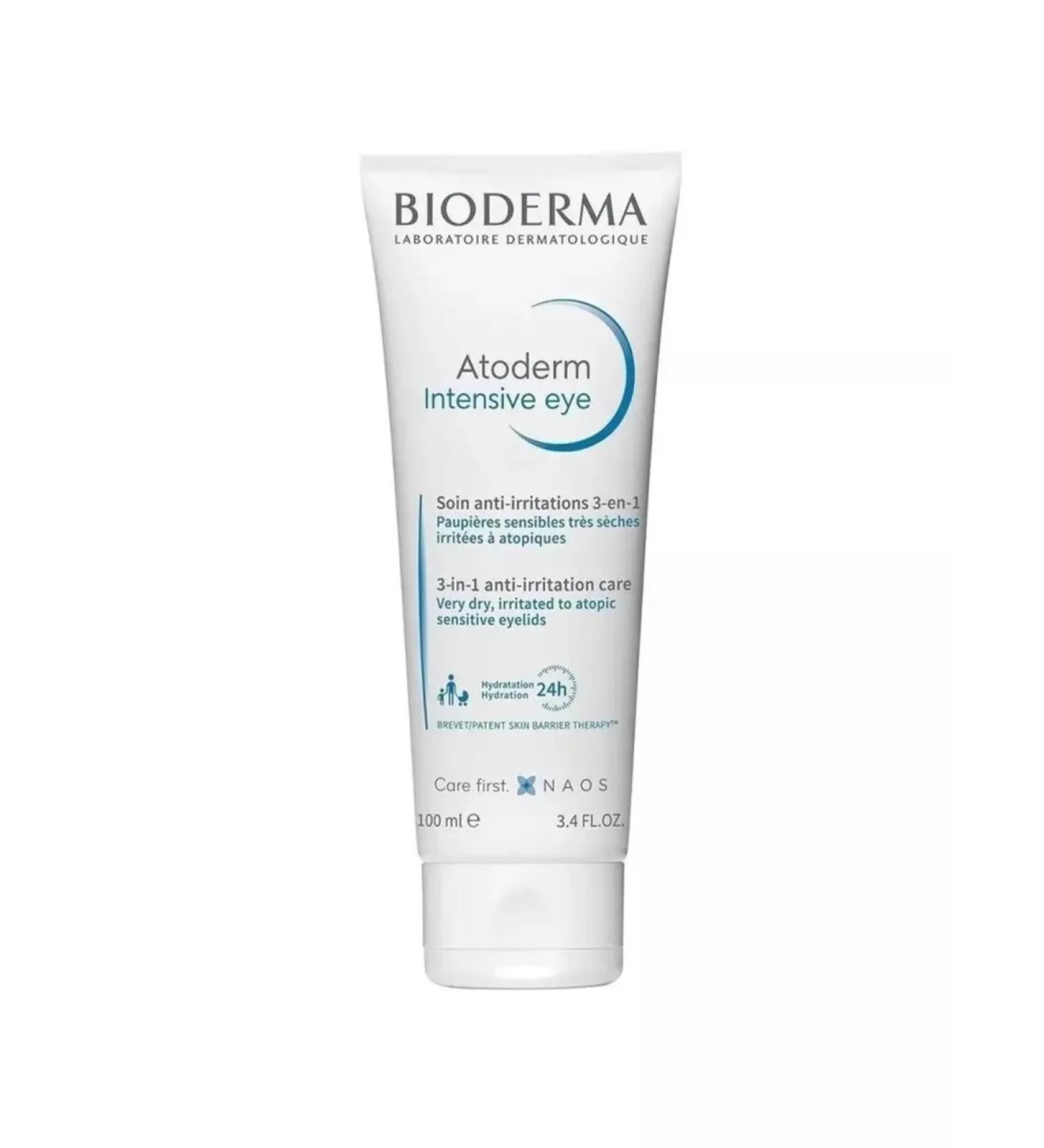 Bioderma 3-in-1 care for nutrition restoration of the eyelids atoderm intensive - Buy Online on GoSupps.com