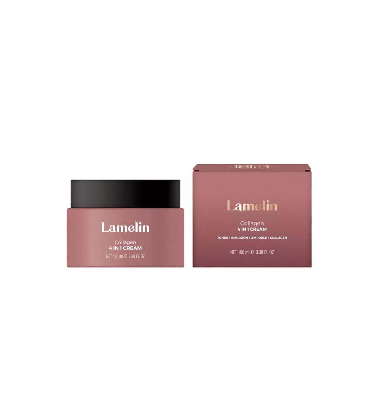 Lamelin Face cream 4V1 with collagen