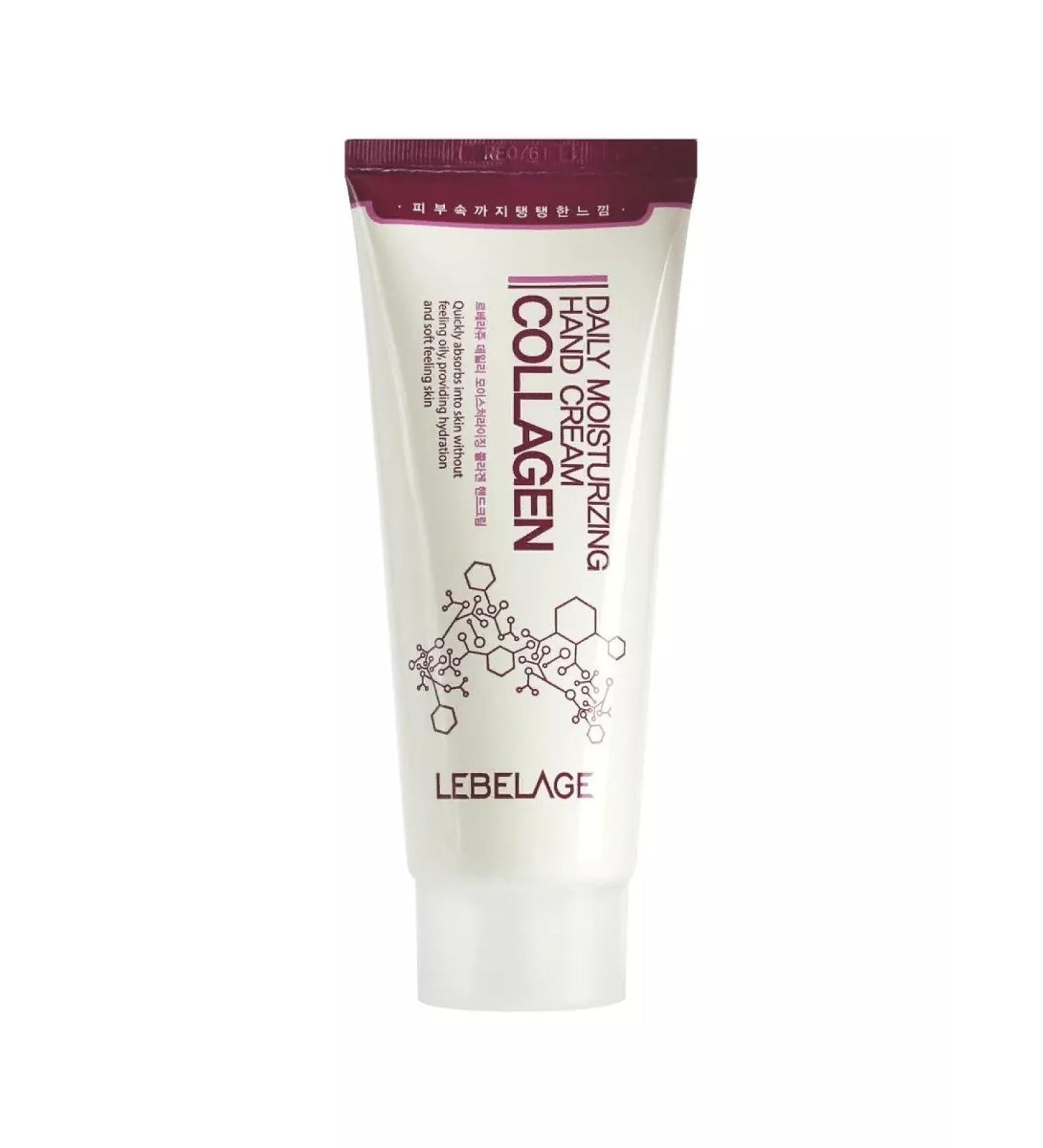 Lebelage Daily Moisturizing Collagen hands with a collagen 100ml