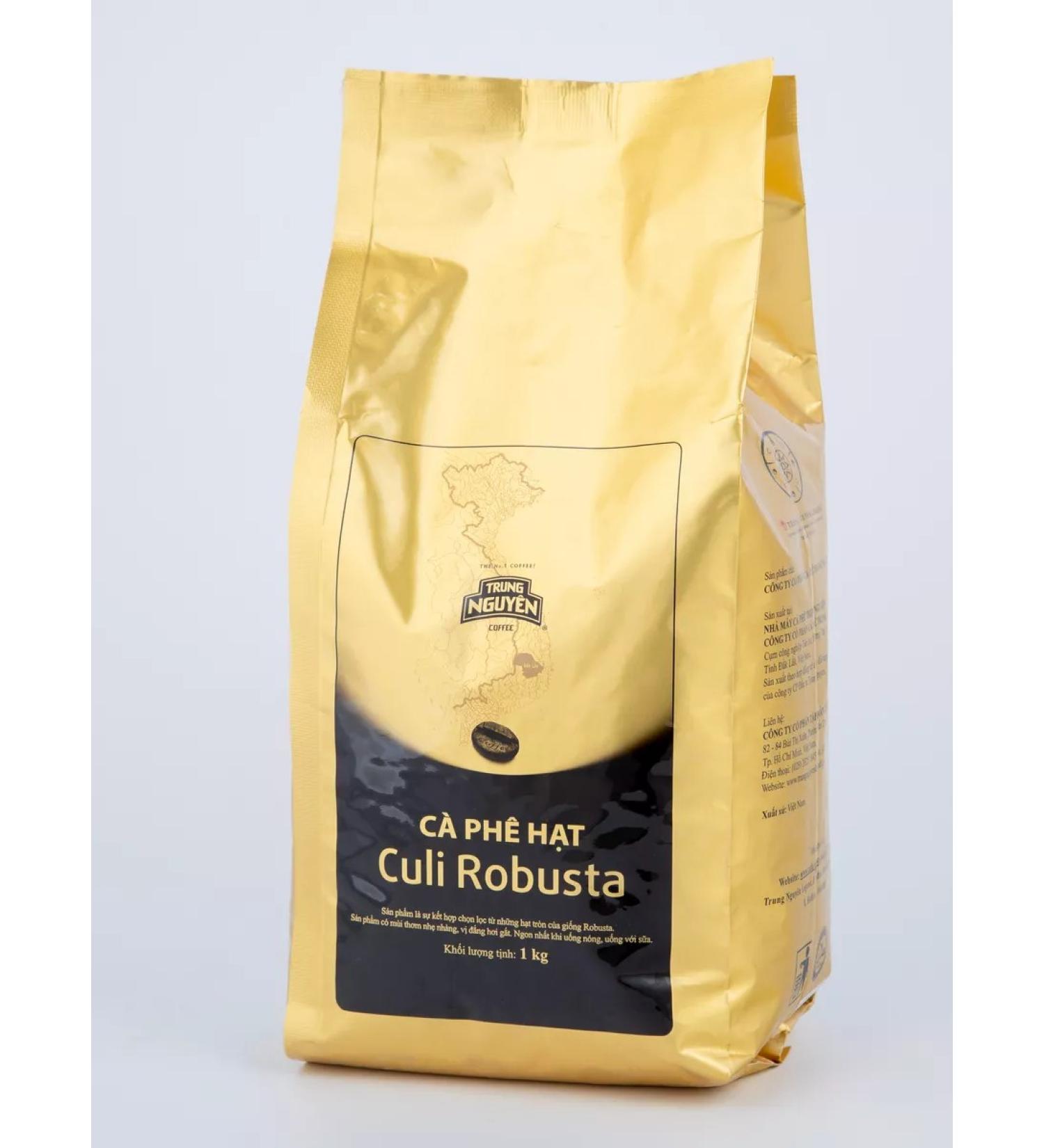 TRUNG NGUYEN Grain coffee Vietnamese Culi Robusta 1 kg