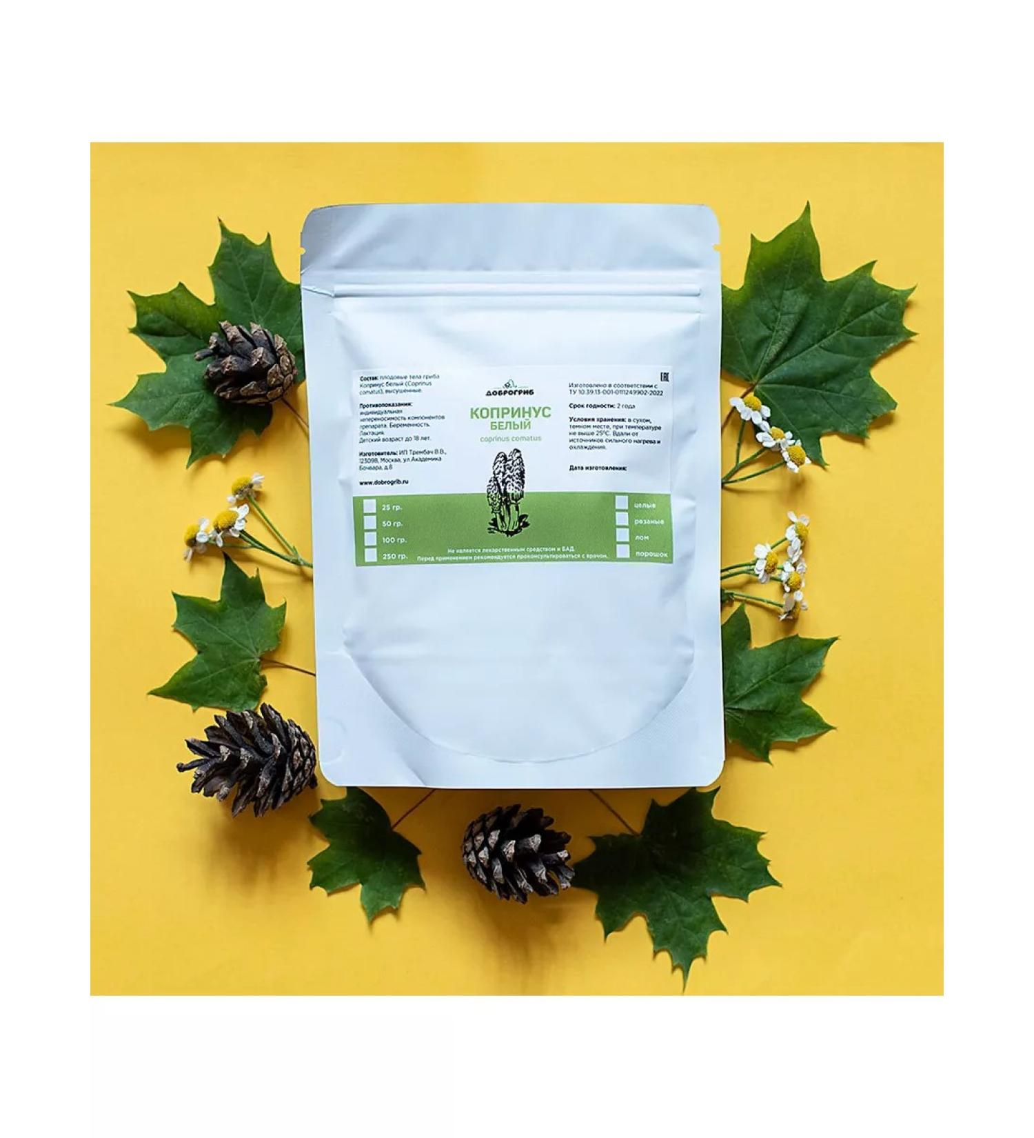 Dobrogrib Coprine white ground 100 g