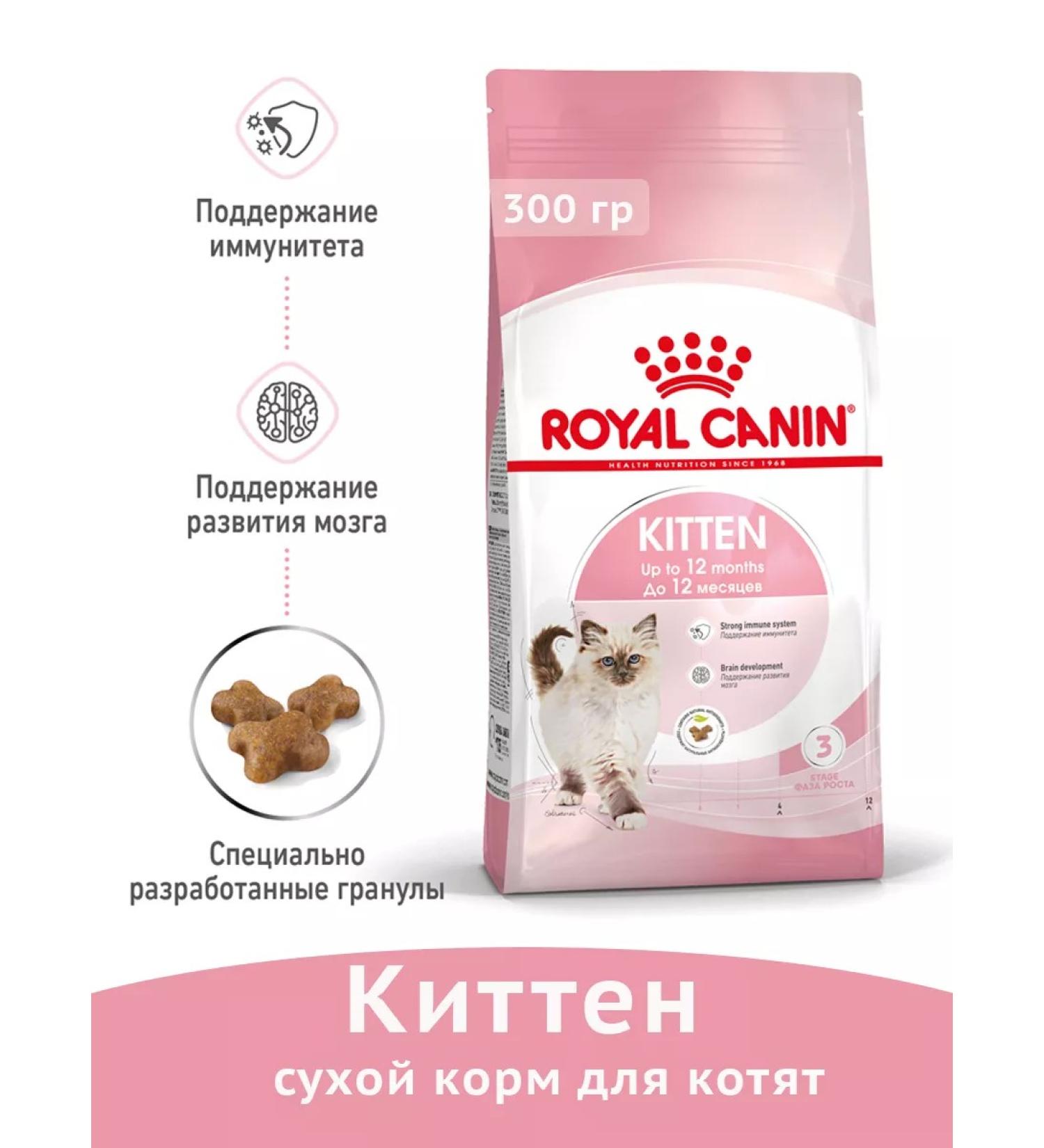 ROYAL CANIN Kitten 0.3 kg - Buy Online on GoSupps.com