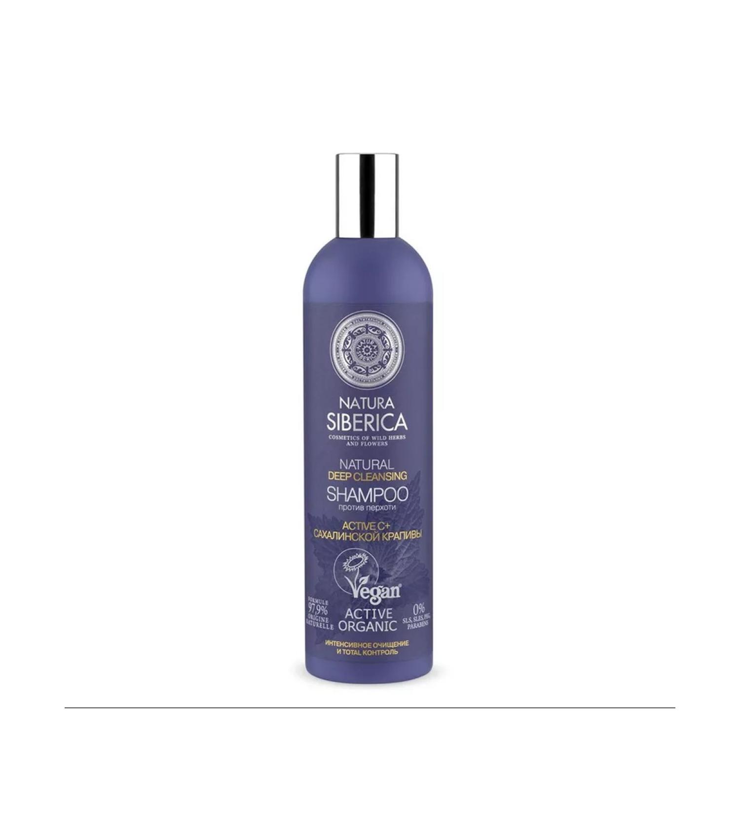Natura Siberica Deep Cleansing shampoo against dandruff