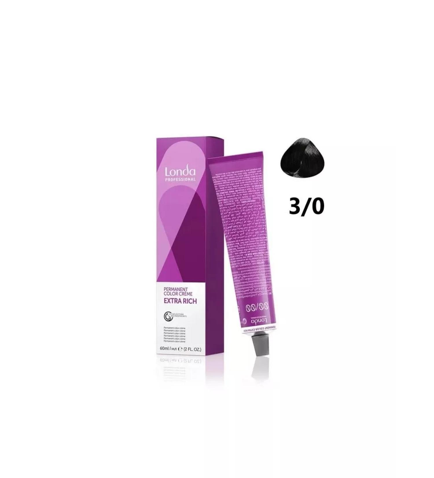 Londa Professional Londa Persistent Cream-Color 3 0 for hair 60ml - Buy Online on GoSupps.com